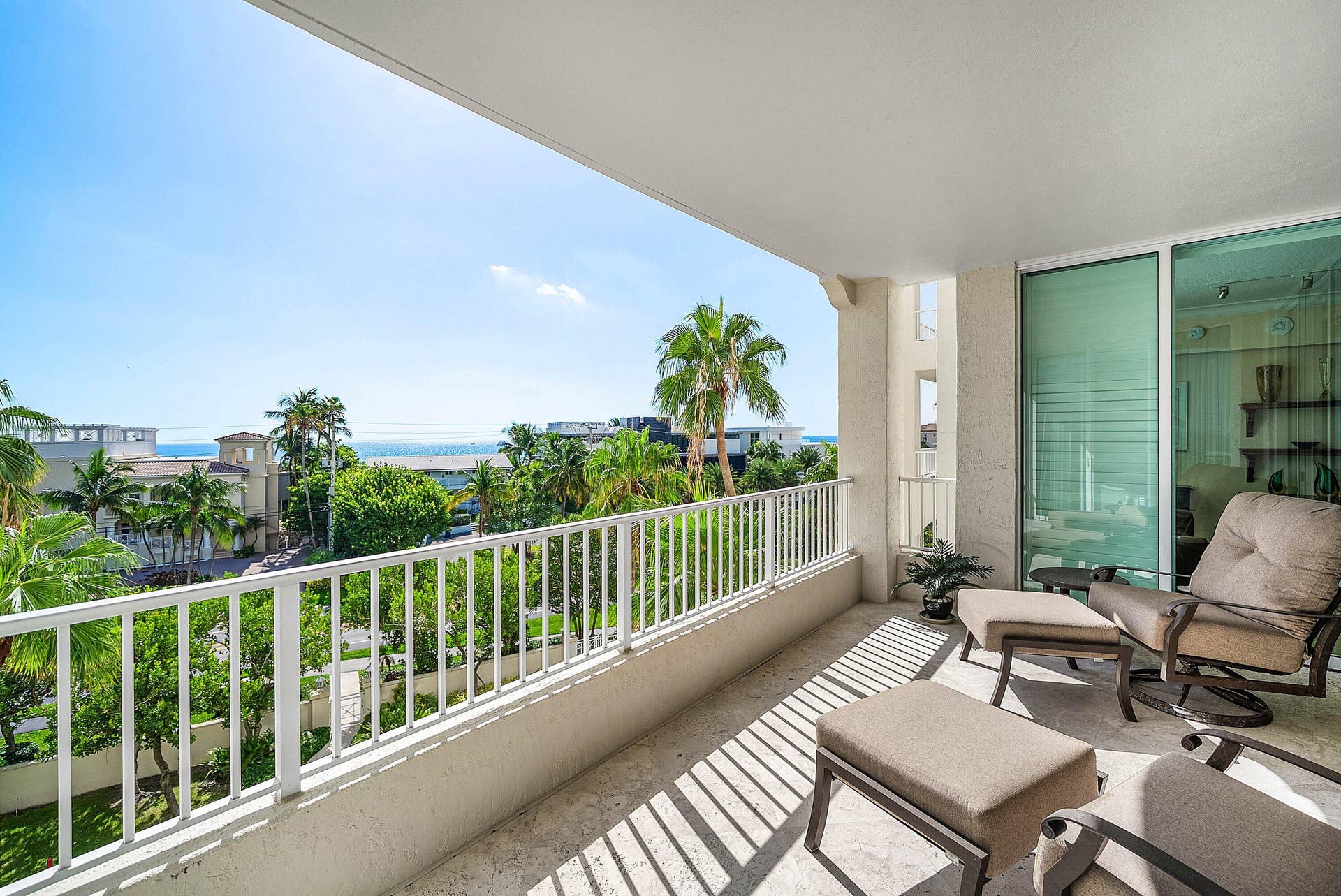 3700 S OCEAN Boulevard, #404, Highland Beach, FL 33487 View from the Balcony