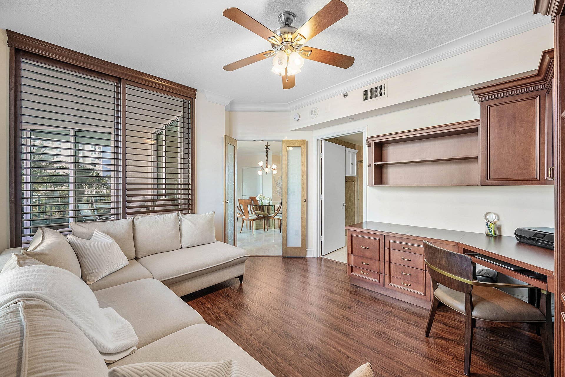 3700 S OCEAN Boulevard, #404, Highland Beach, FL 33487 Guest bedroom/office