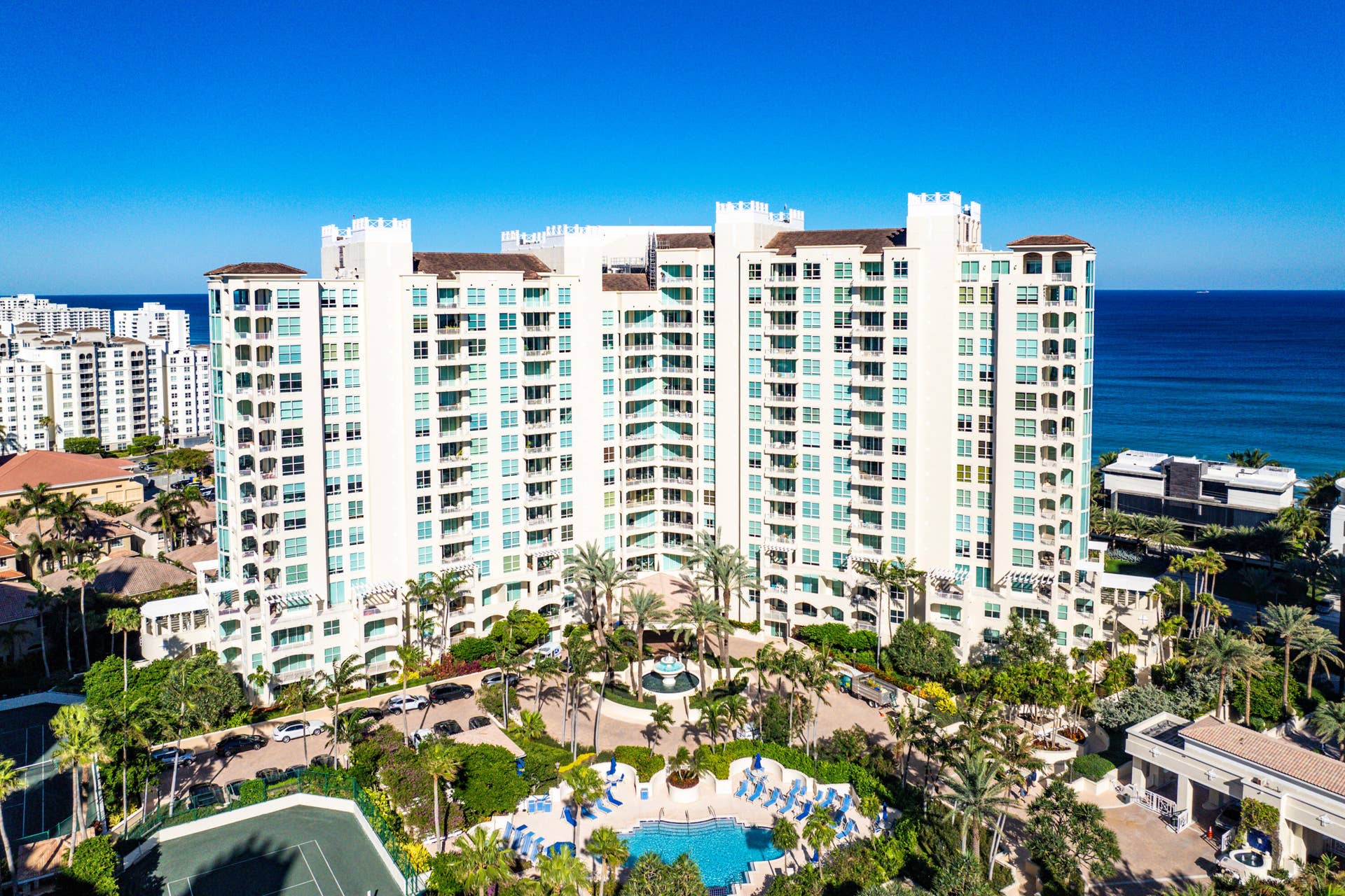 3700 S OCEAN Boulevard, #404, Highland Beach, FL 33487 Aerial View