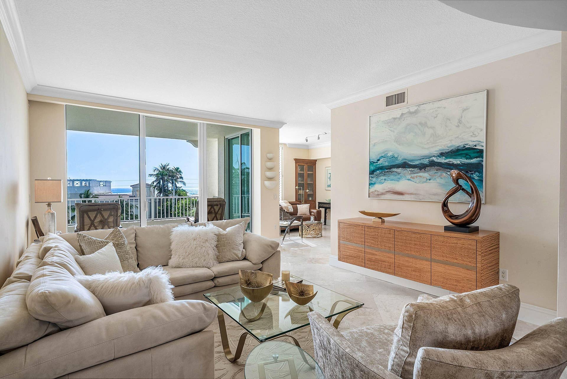 3700 S OCEAN Boulevard, #404, Highland Beach, FL 33487 Living Room