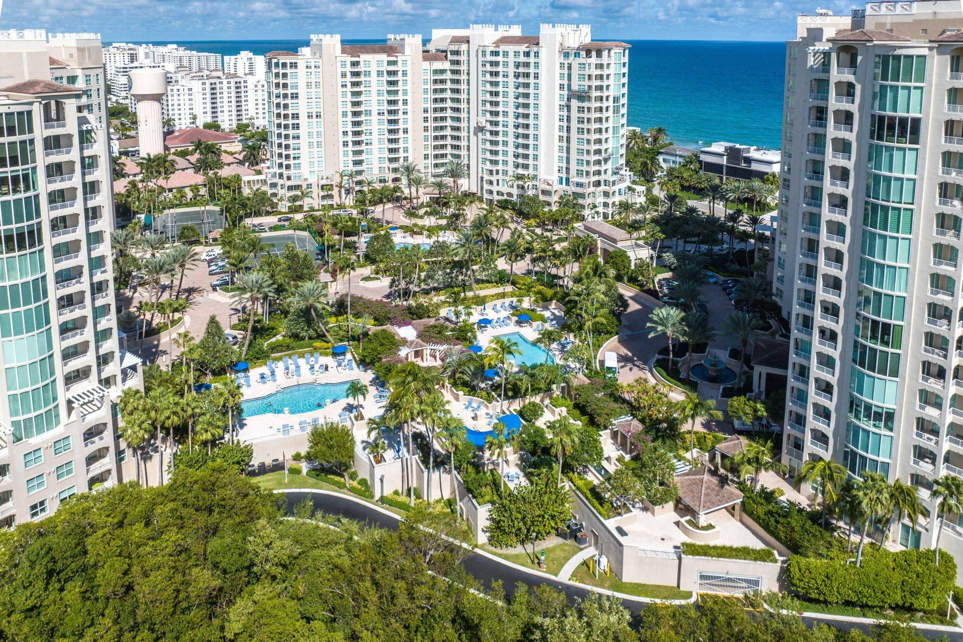 3700 S OCEAN Boulevard, #404, Highland Beach, FL 33487 Aerial View