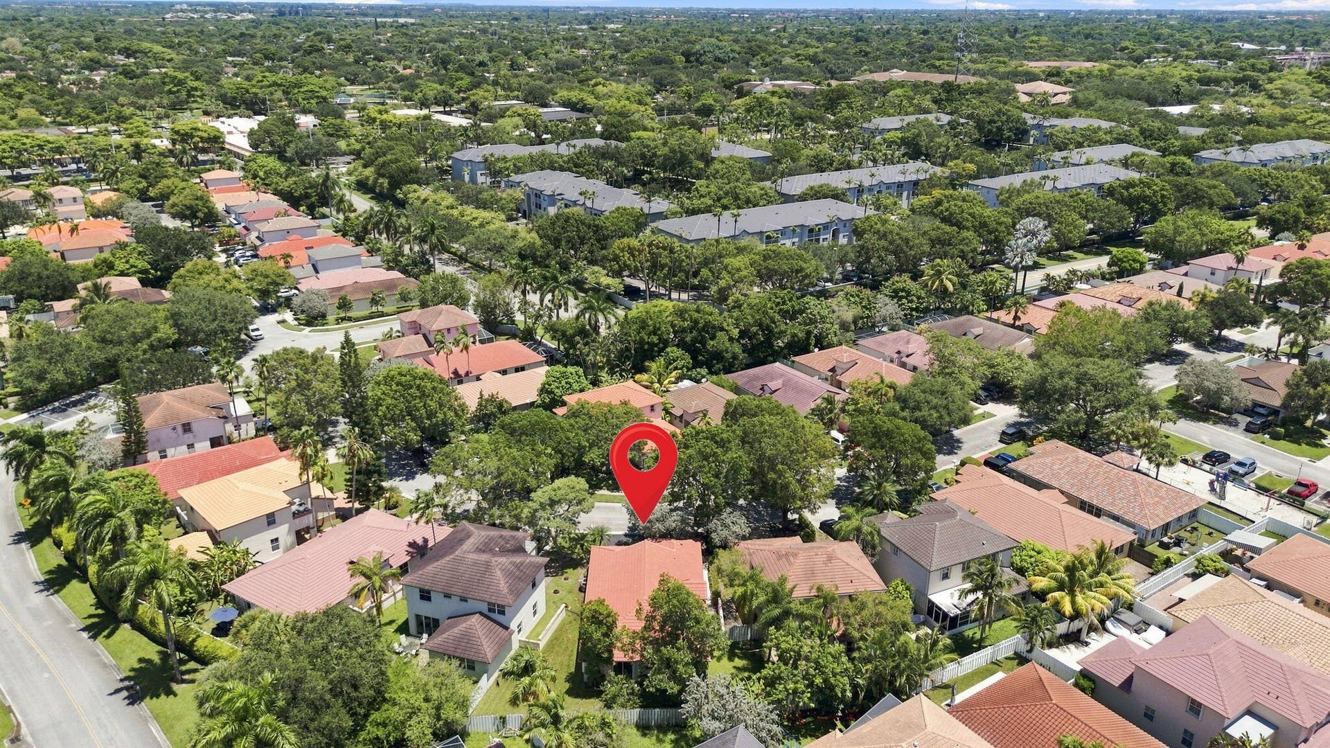 7460 NW 1st Manor, Plantation, FL 33317 Aerial of Community