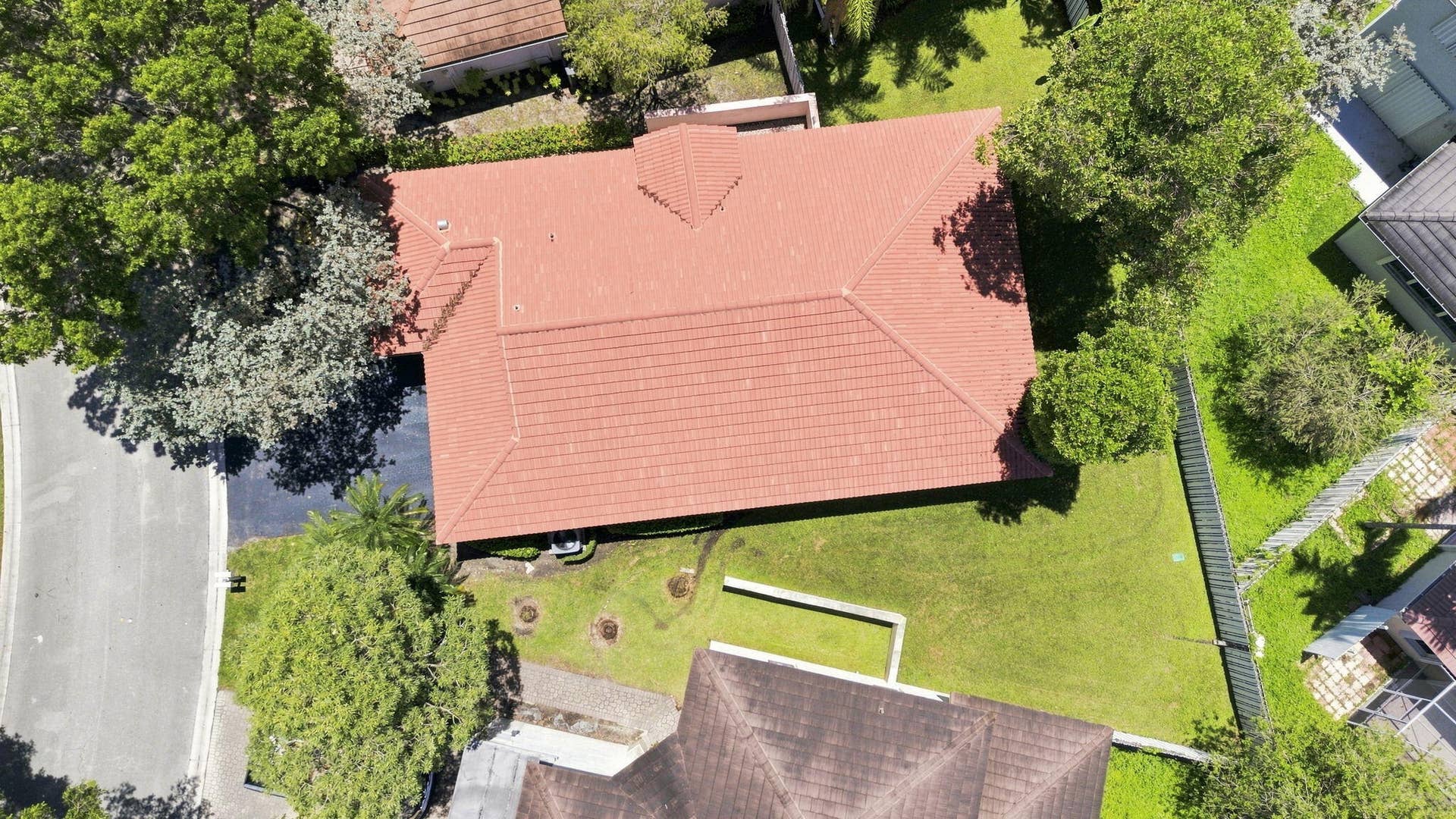 7460 NW 1st Manor, Plantation, FL 33317 Aerial off Home