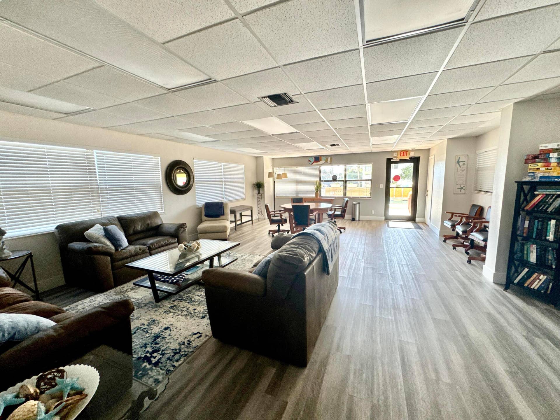 Lounge area