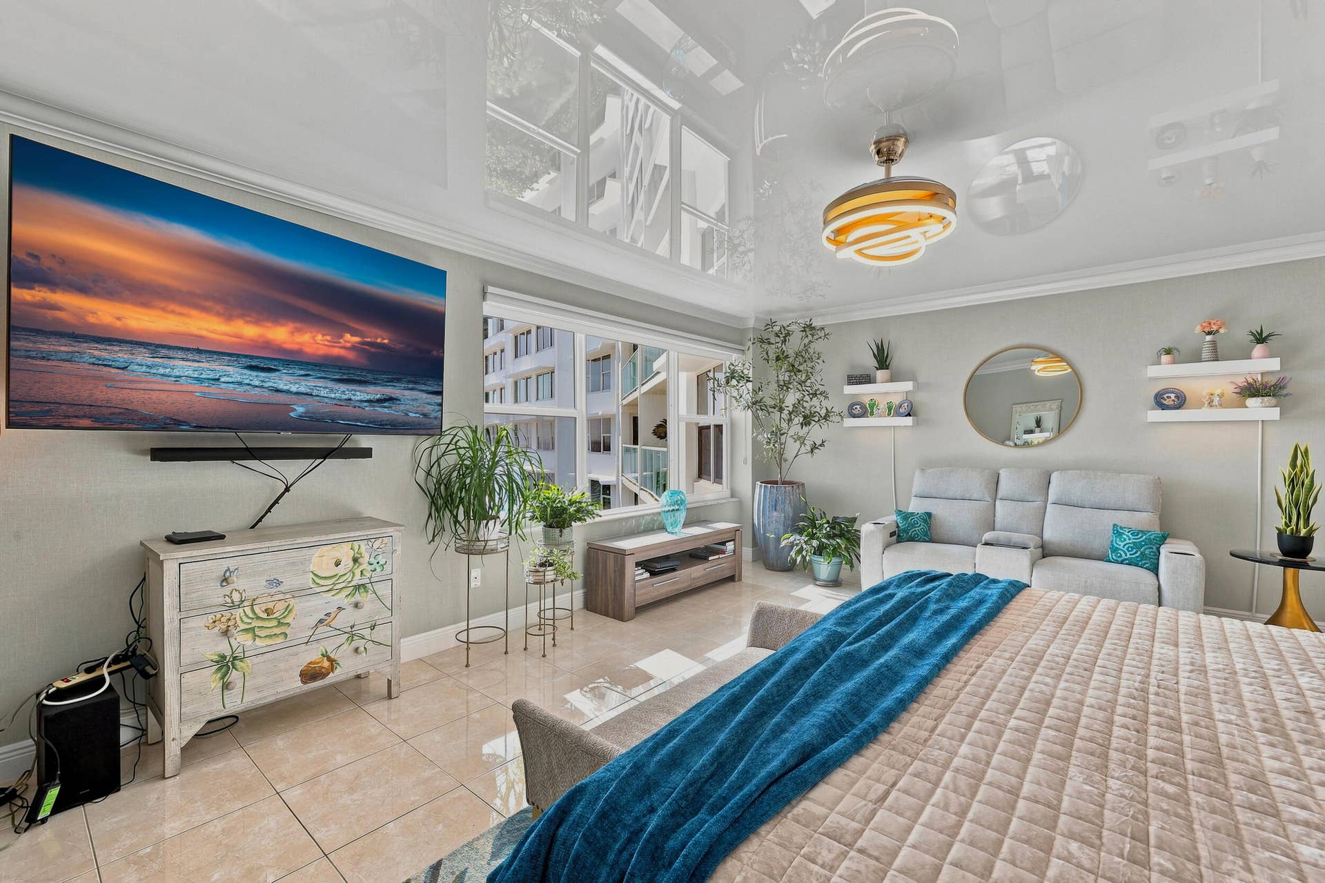 3900 N Ocean Drive, #4B, Lauderdale By The Sea, FL 33308 Primary bedroom
