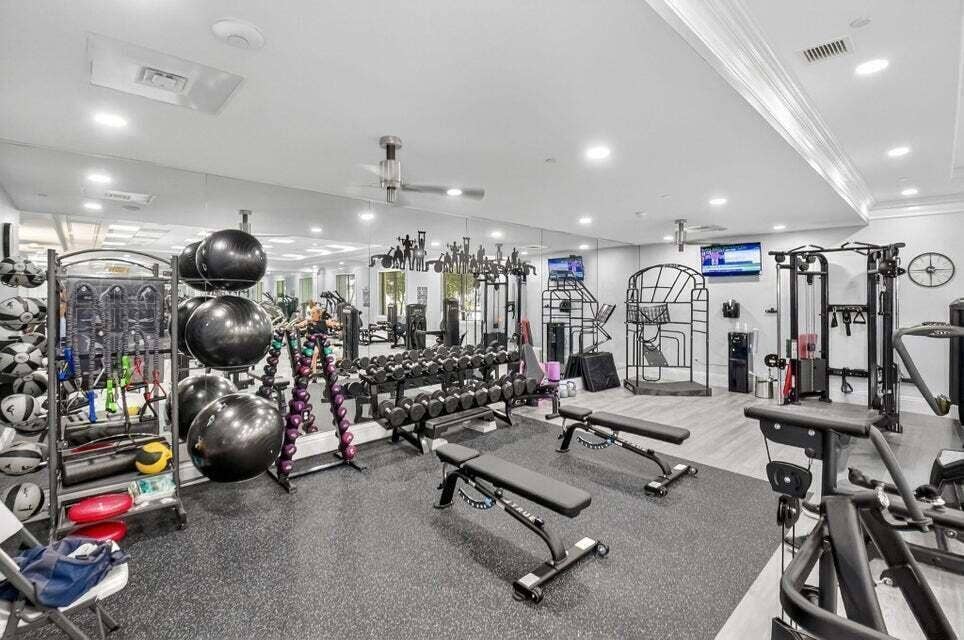 6674 Camarillo Terrace Lane, Delray Beach, FL 33446 Fitness center