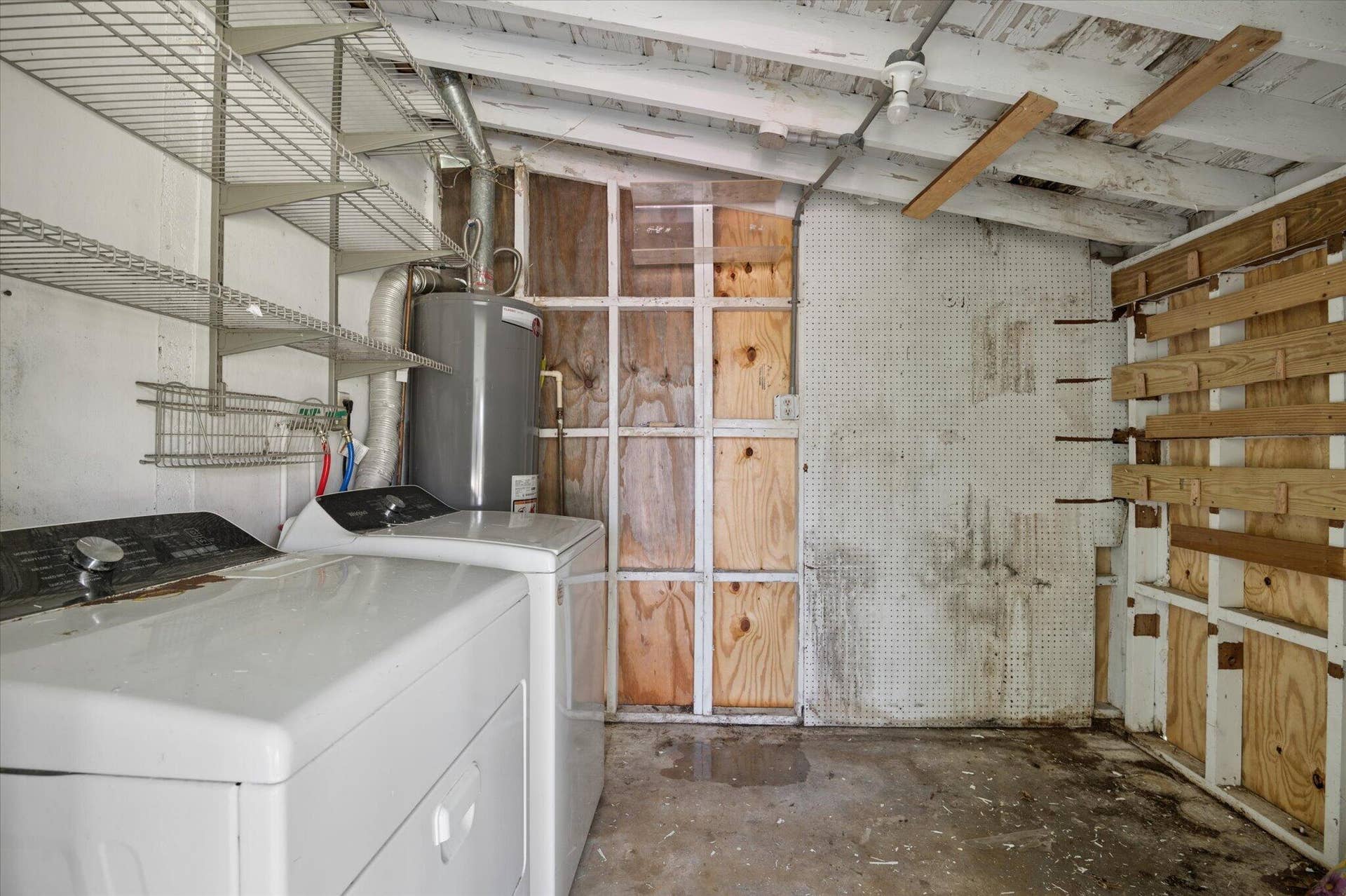 1158 Grant Street, Hollywood, FL 33019 Utility Room behind carport attached to