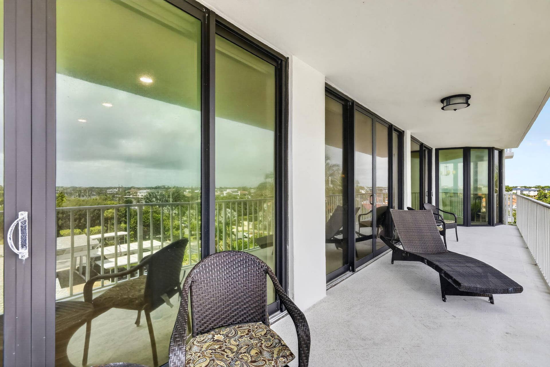 2917 S Ocean Boulevard, #401, Highland Beach, FL 33487 45 ft Balcony 1 faces East & Ocean