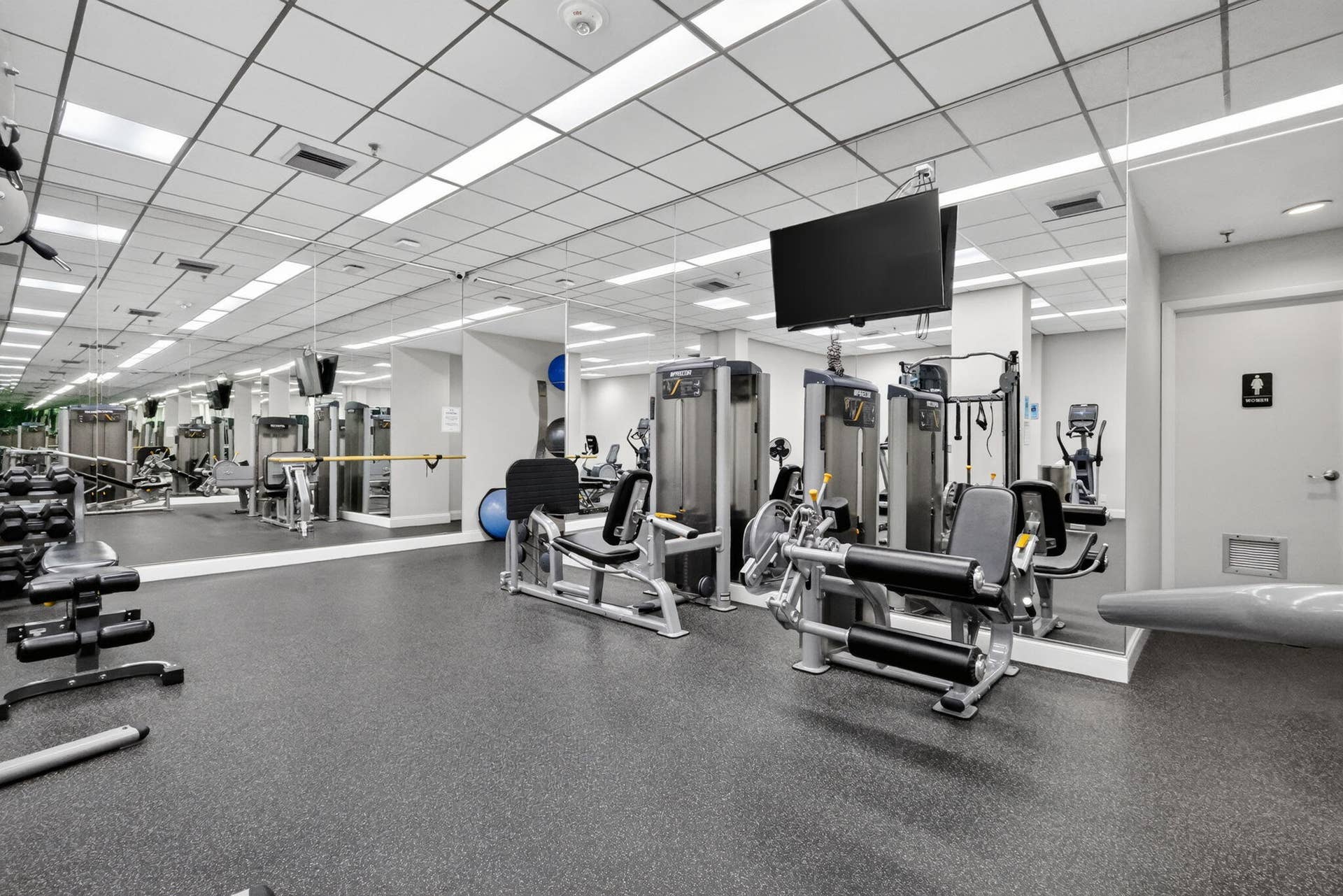 2917 S Ocean Boulevard, #401, Highland Beach, FL 33487 New Precor Equipment in Gym