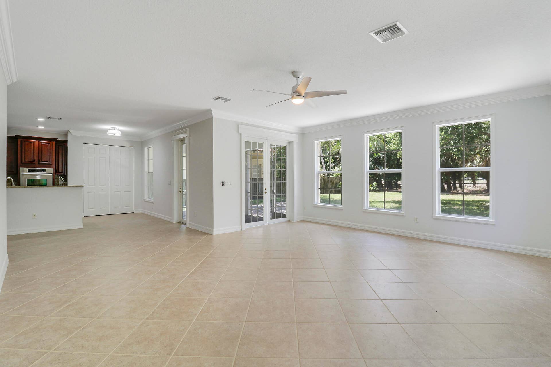French Doors to Screened Lanai