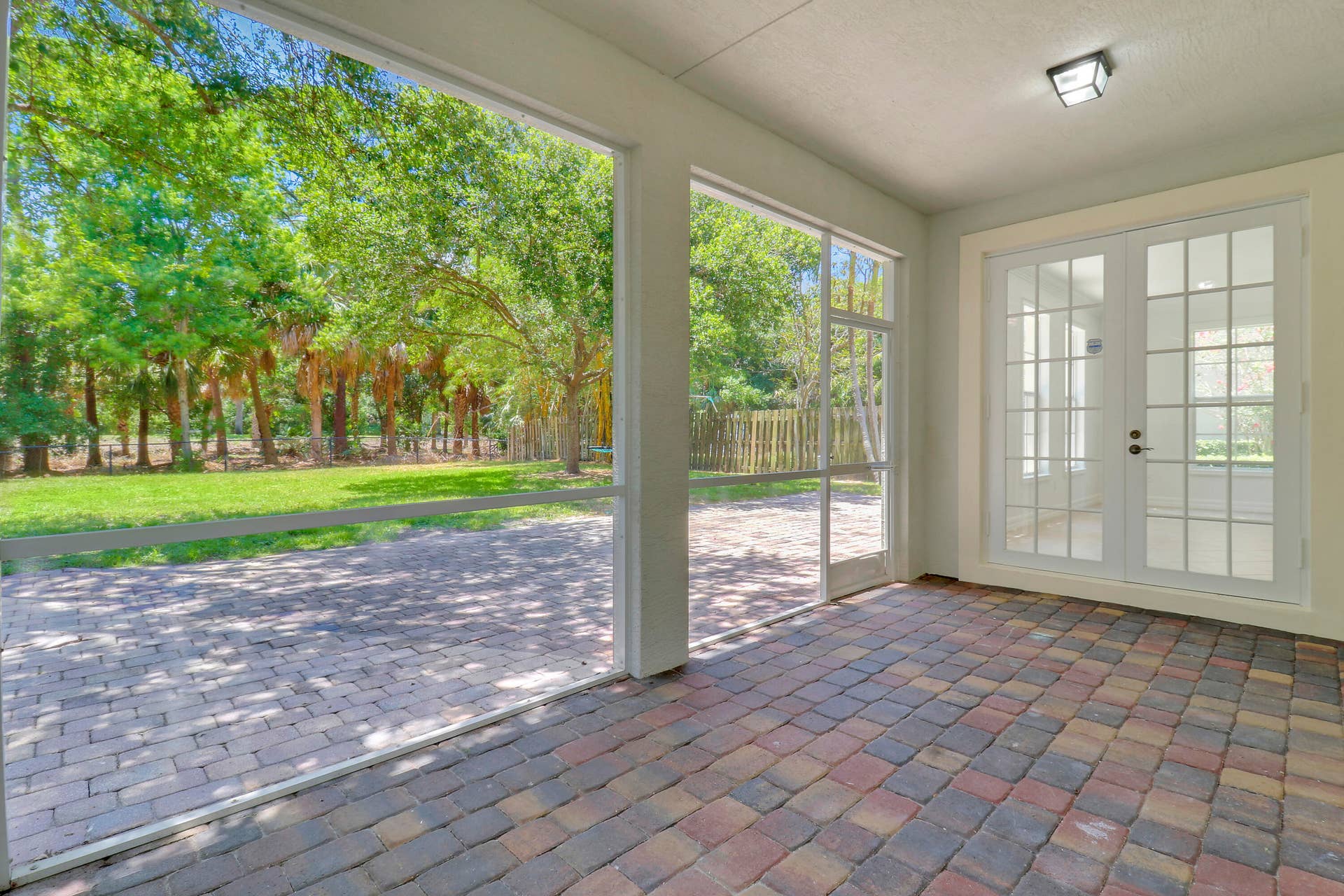 French Doors to Great Room from Lanai