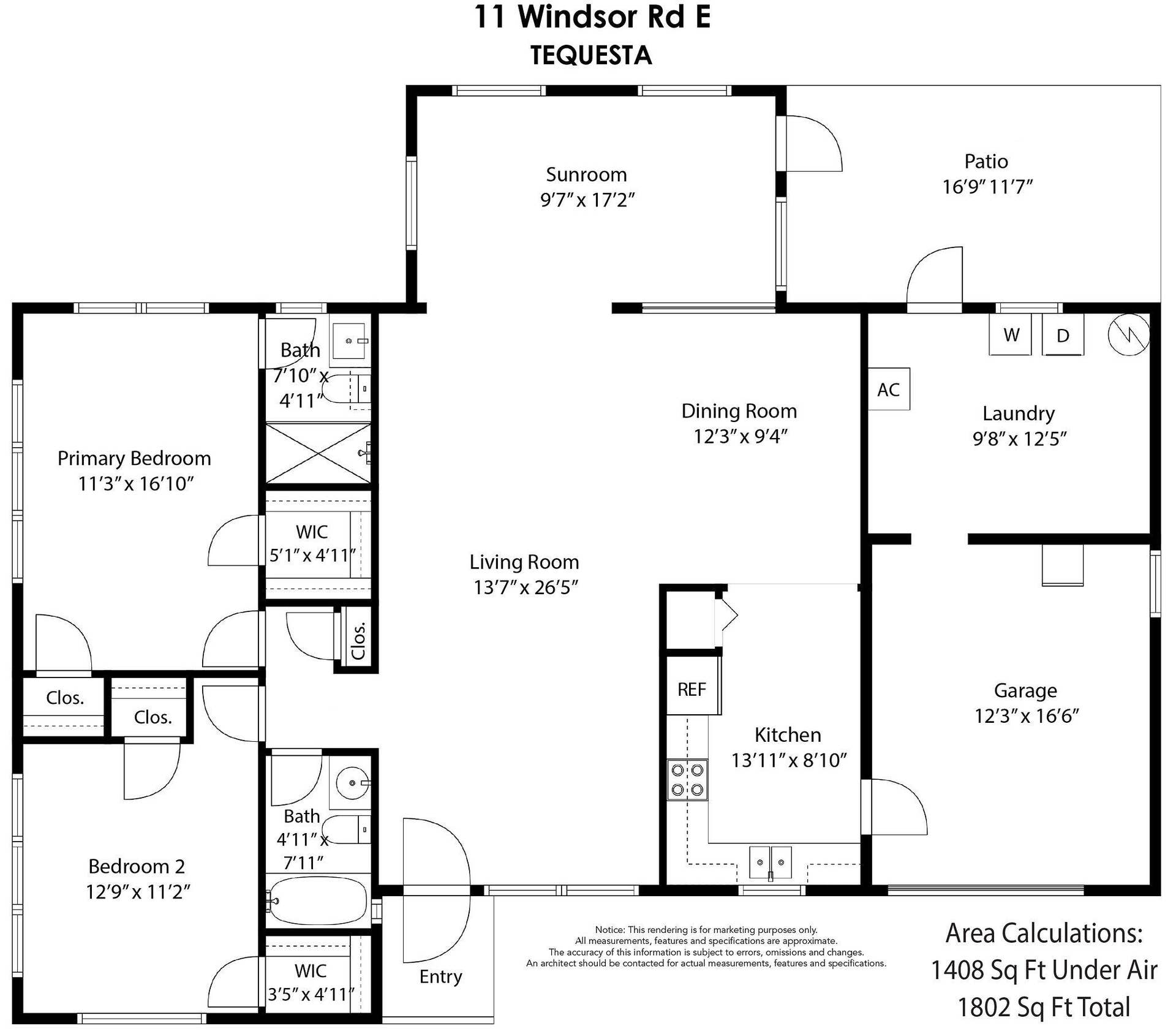 11 Windsor Road E, Jupiter, FL 33469 11WindsorRdEFloorPlan-JPEG