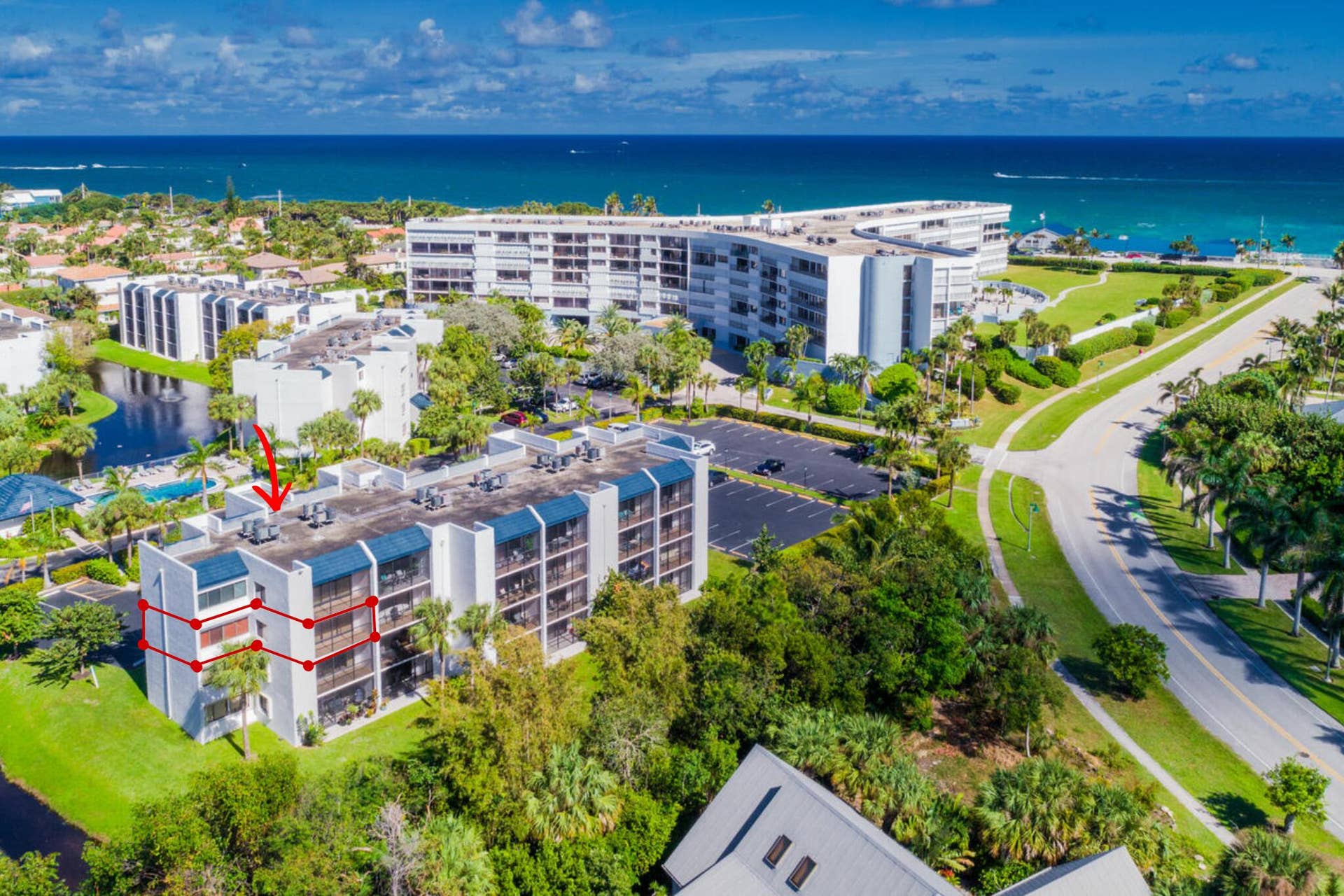 1605 S US HIGHWAY 1, #F306, Jupiter, FL 33477 Aerial View
