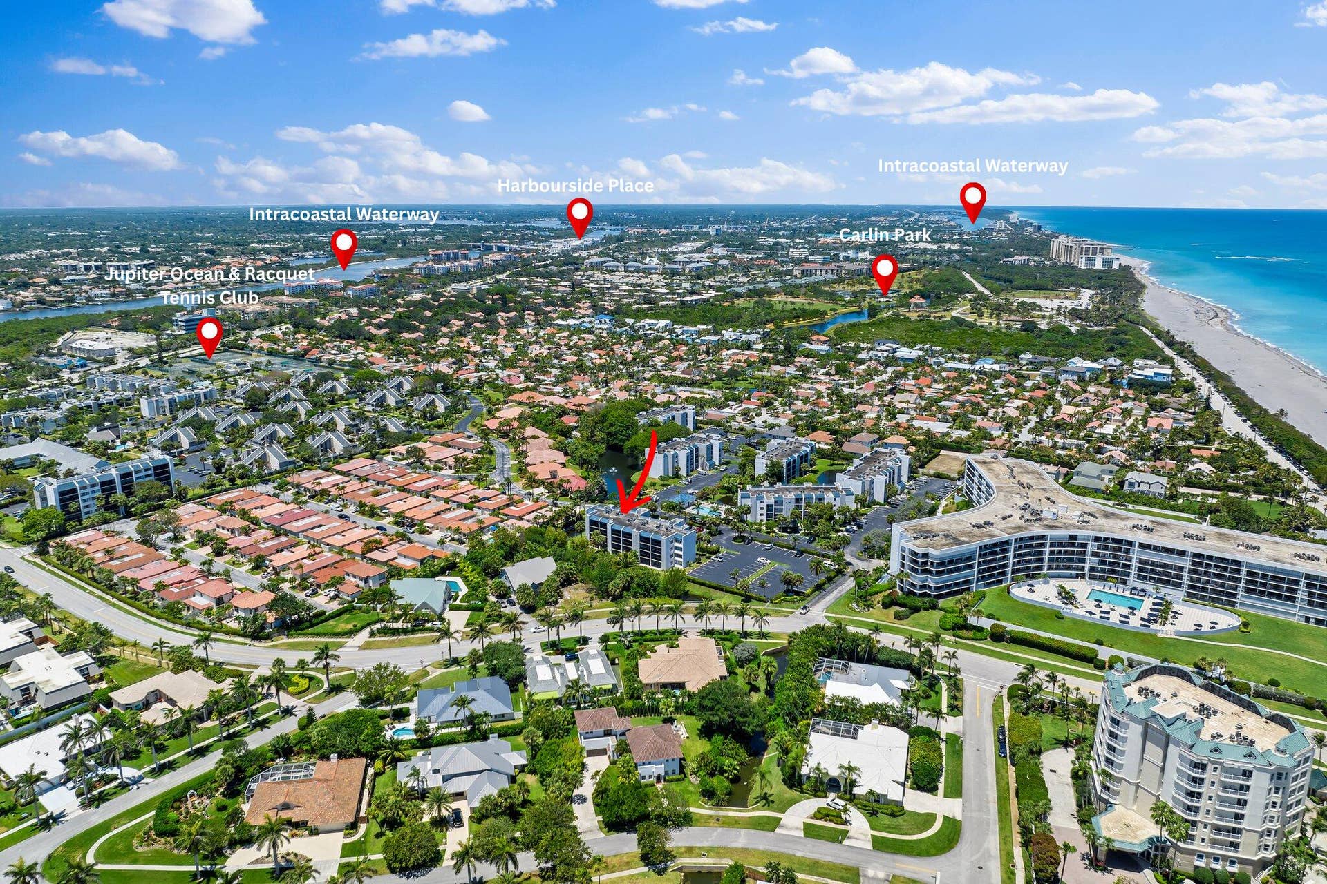 1605 S US HIGHWAY 1, #F306, Jupiter, FL 33477 Aerial View