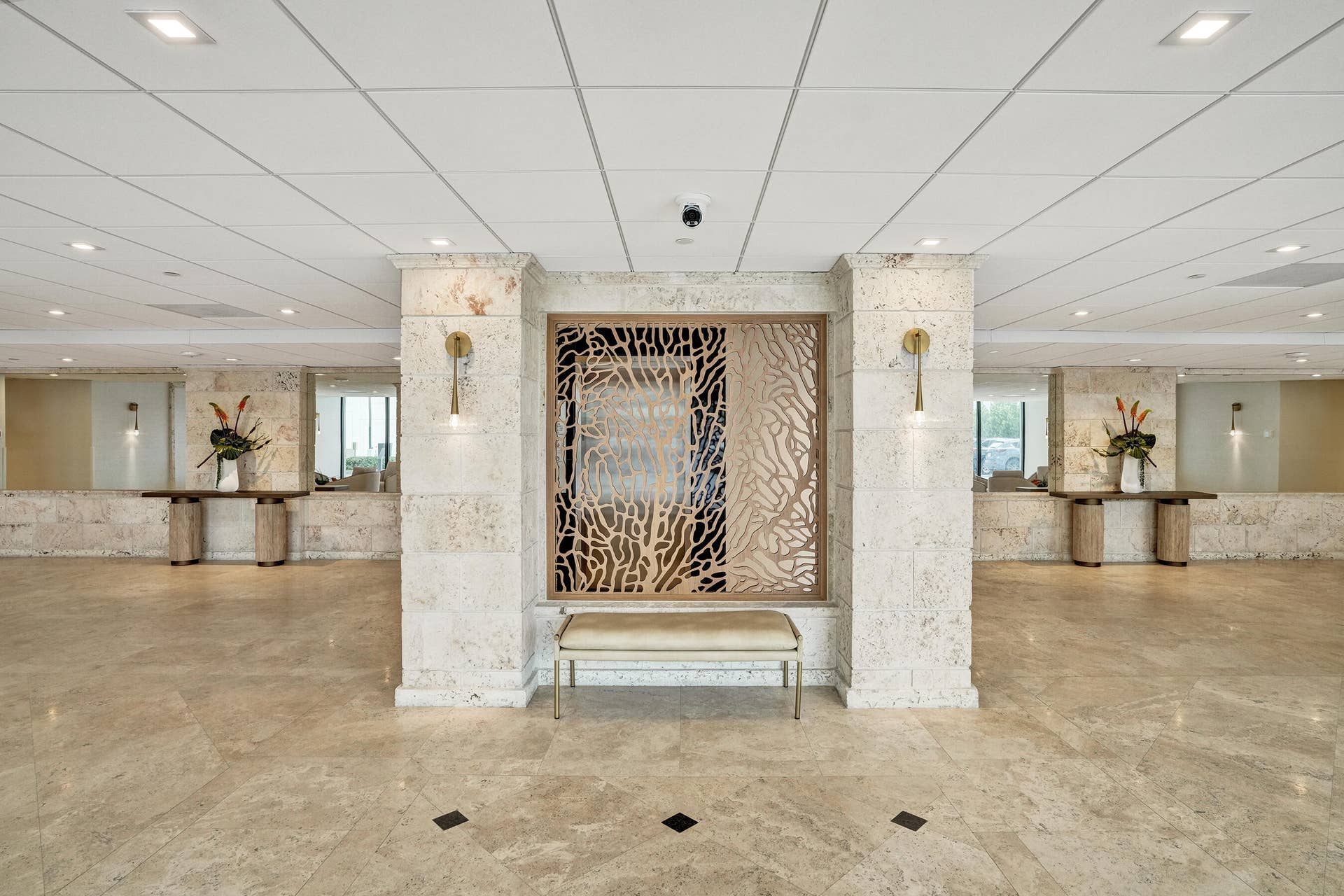 Shore Club lobby.