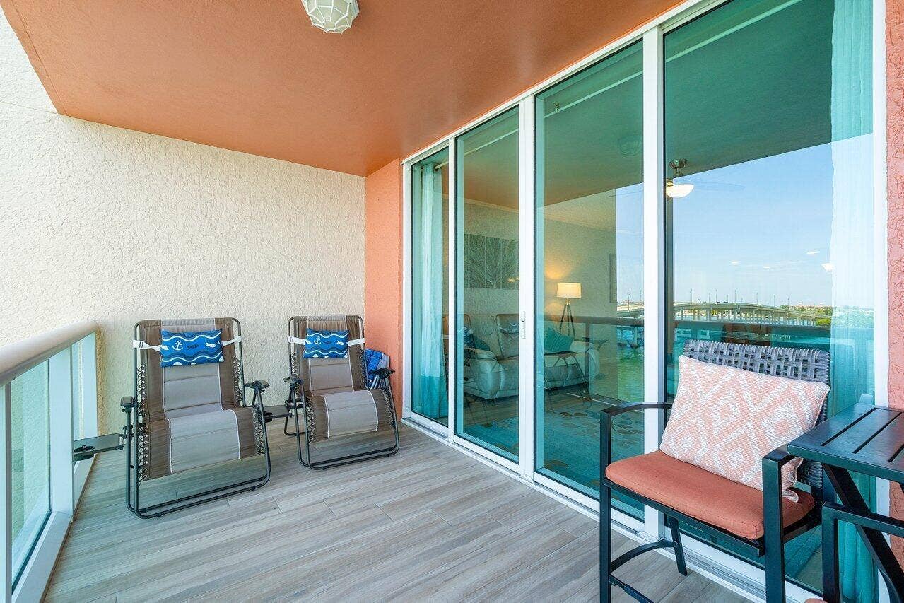 2640 Lake Shore Drive, #711, Riviera Beach, FL 33404 These Chairs Replaced with Sliders
