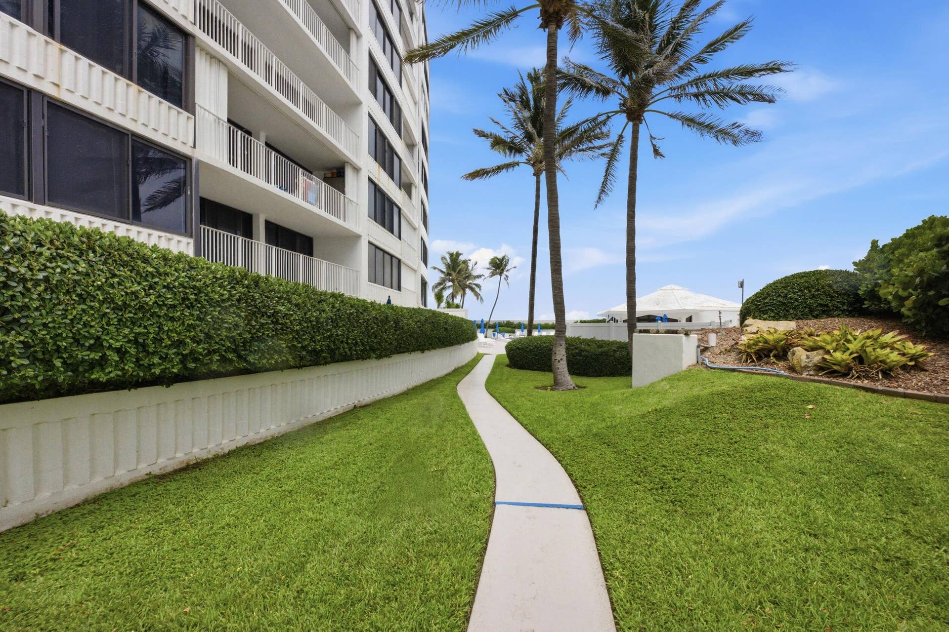 3589 S Ocean Boulevard, #808, South Palm Beach, FL 33480 Private Walk to the ocean from Mayfair Intracoastal to Mayfair Ocean side.