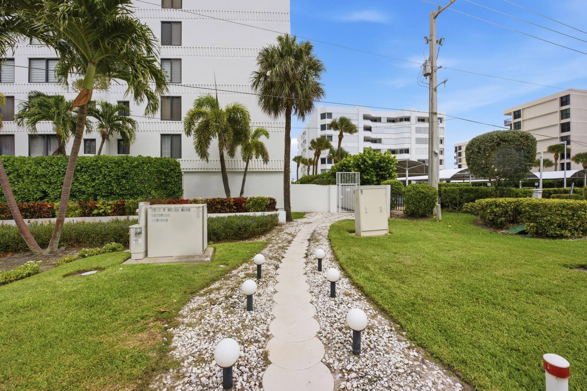 3589 S Ocean Boulevard, #808, South Palm Beach, FL 33480 Private Walk to the ocean from Mayfair Intracoastal to Mayfair Ocean side.