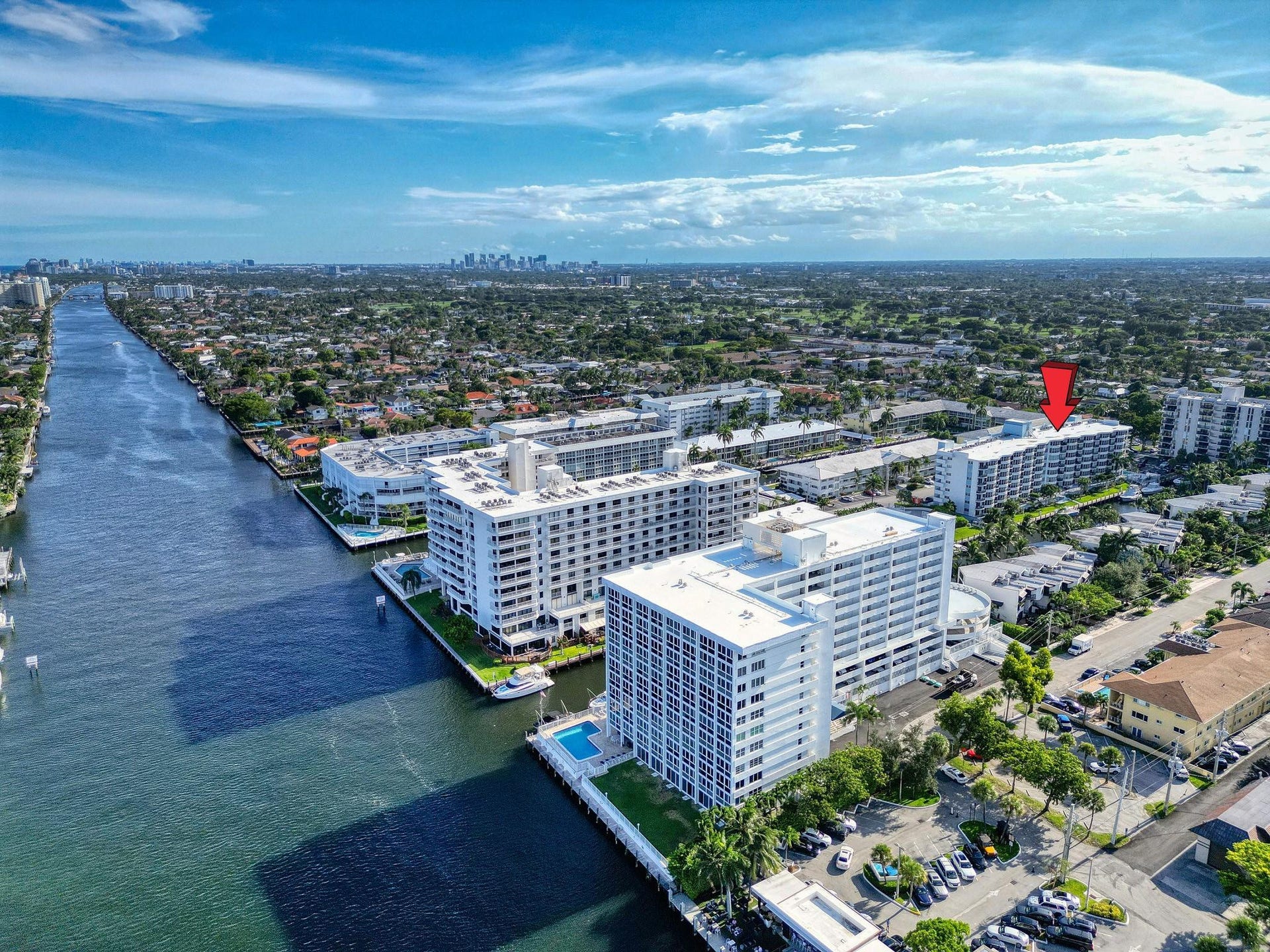 3051 NE 48TH Street, #301, Fort Lauderdale, Fort Lauderdale, FL 33308 Waterfront high-rise building with a private pool deck