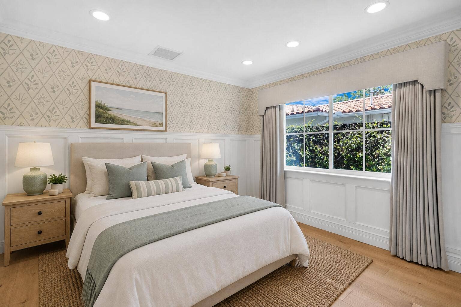Virtually Staged Third Bedroom