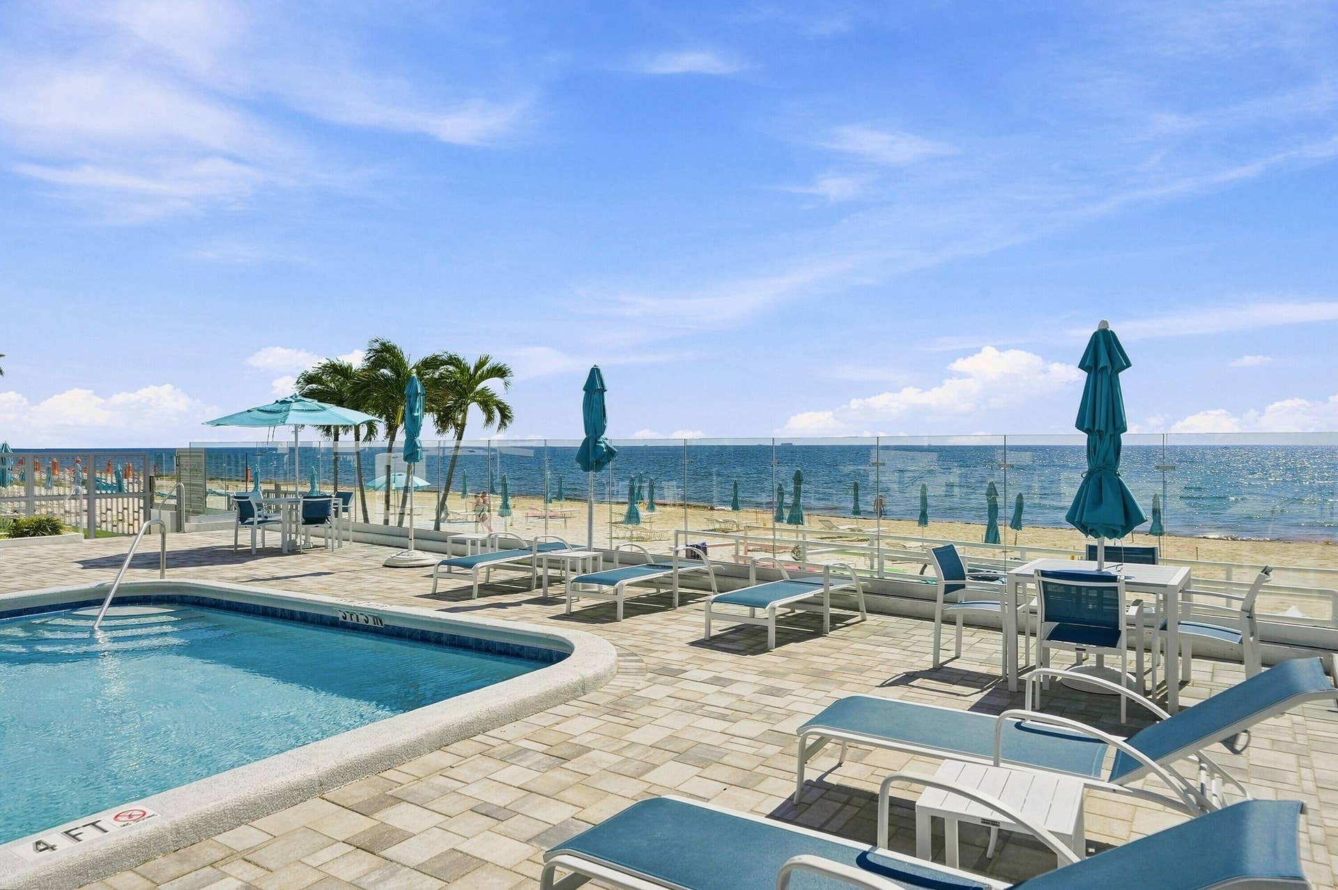 3750 Galt Ocean Drive, #1108, Fort Lauderdale, FL 33308 pool and ocean