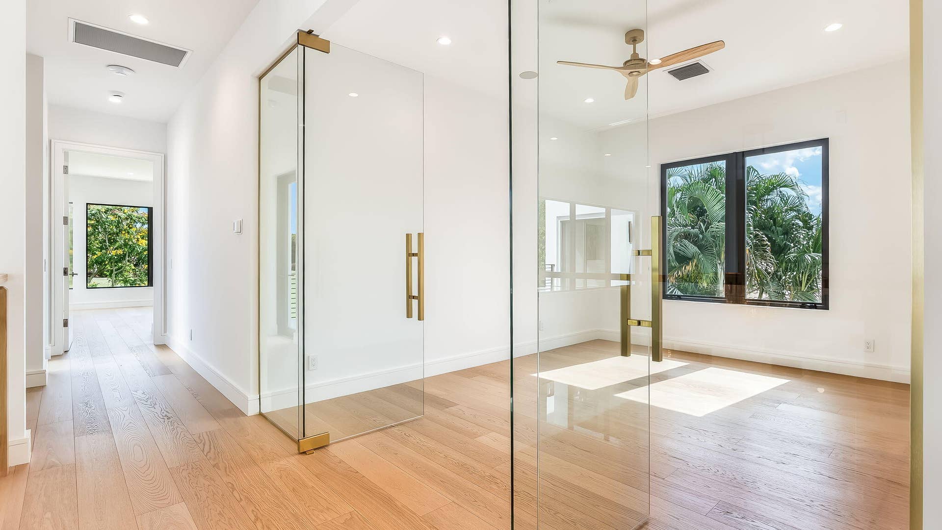 Glass Enclosed Office/Gym