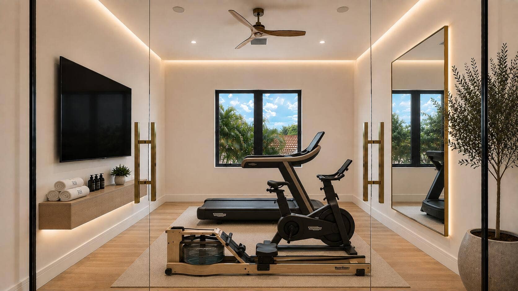 Fitness Room (Virtually Staged)