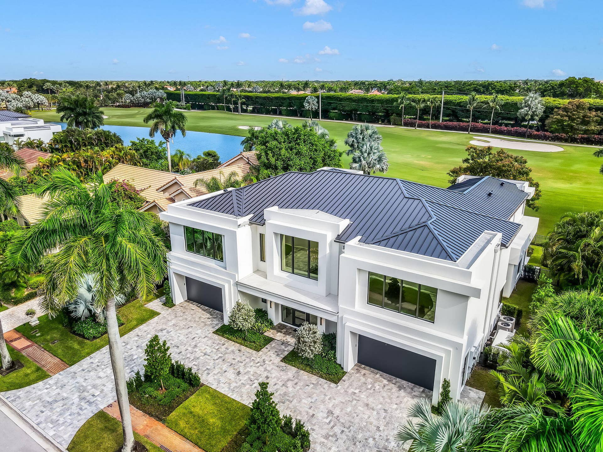 Golf and Lake views