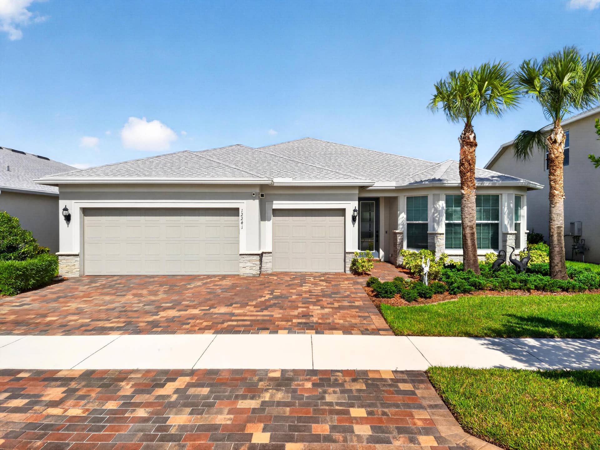 12241 SW Myrtle Oak Drive, Port St Lucie, FL 34987 Front Entrance