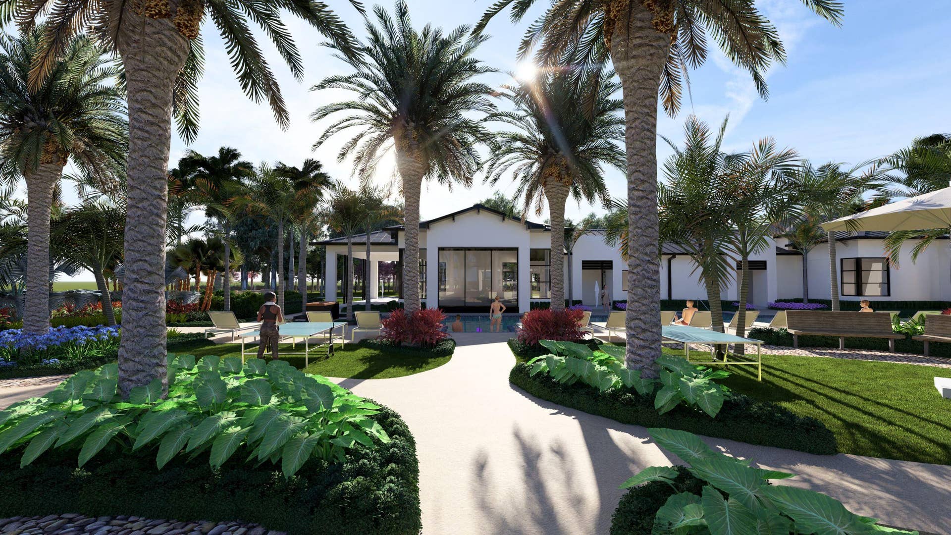14060 Bastille Street, Palm Beach Gardens, FL 33412 Esprit_ pool_walking_path