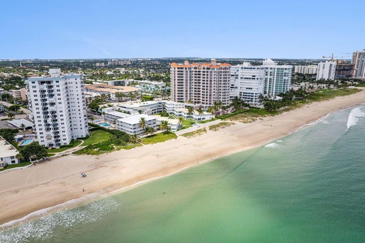1470 S OCEAN Boulevard, #903, Pompano Beach, Lauderdale By The Sea, FL 33062 aerial view