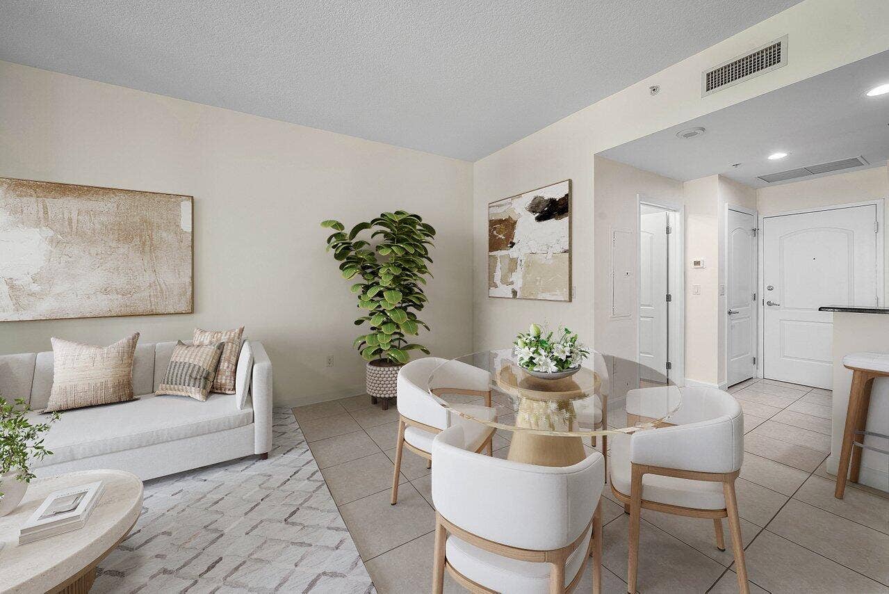 801 S Olive Avenue, #715, West Palm Beach, FL 33401 renderingsof Dining area