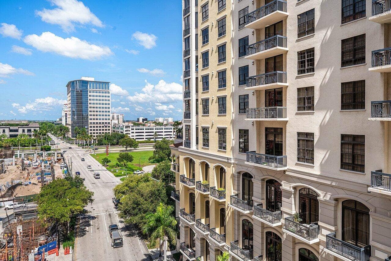 801 S Olive Avenue, #715, West Palm Beach, FL 33401 City views from your condo