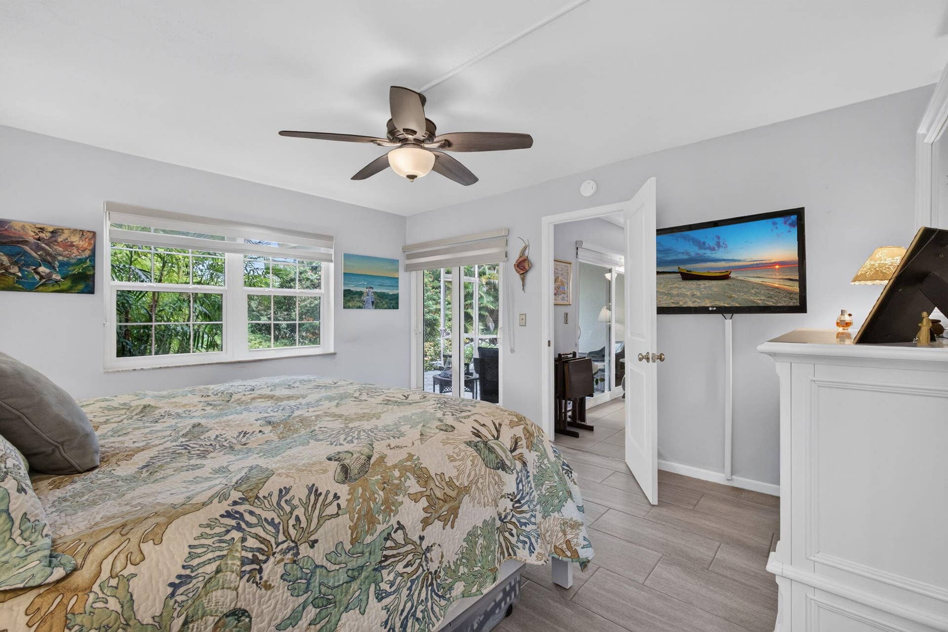 1251 Sugar Sands Boulevard, #124, Singer Island, FL 33404 Main BR from Sliding Door without Desk