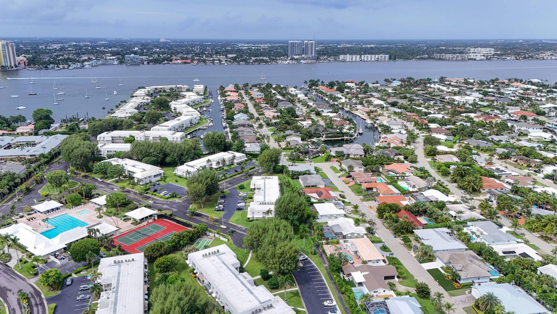 1251 Sugar Sands Boulevard, #124, Singer Island, FL 33404 Aerial View Intracoastal Finger