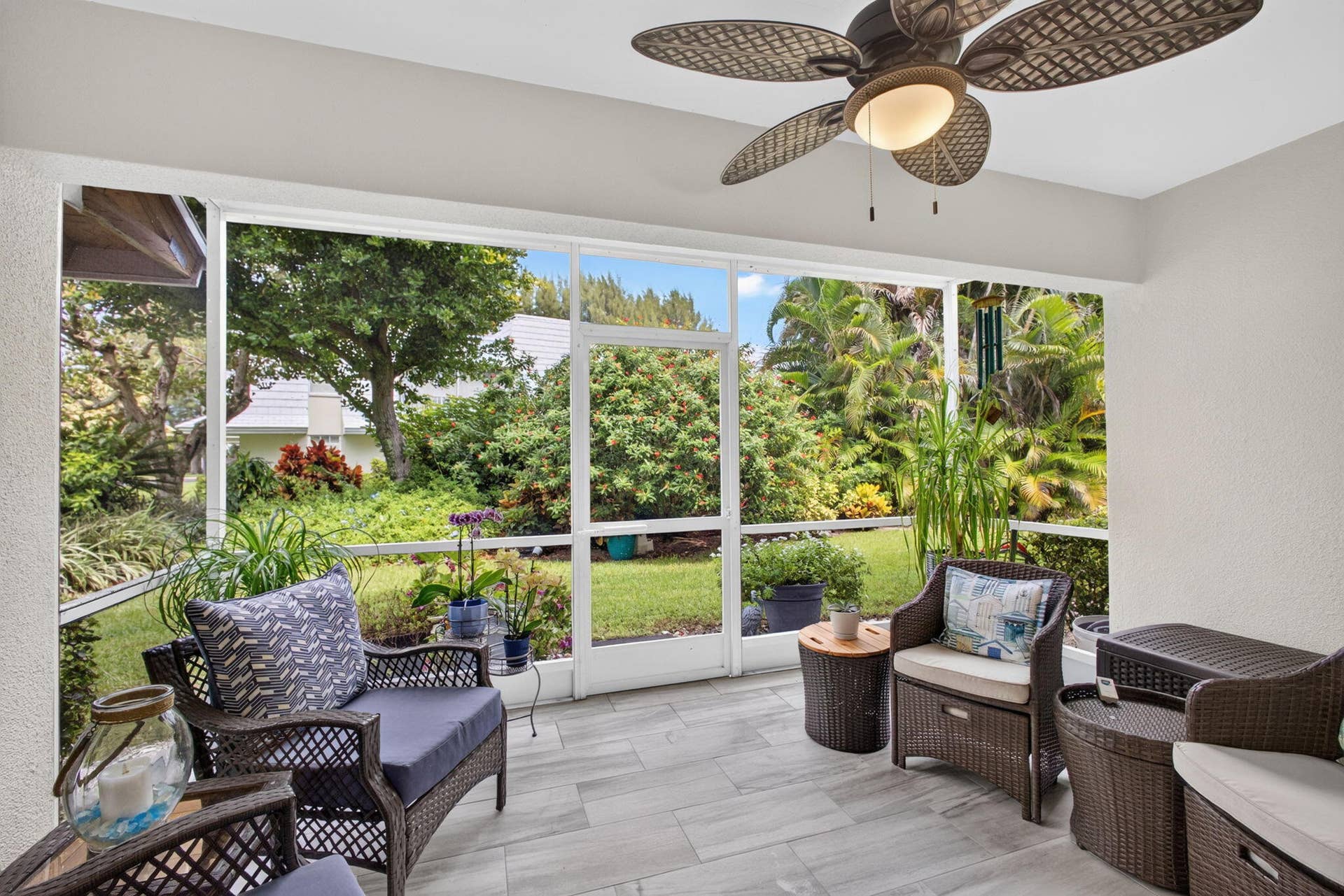 1251 Sugar Sands Boulevard, #124, Singer Island, FL 33404 Porch from LR Entrance