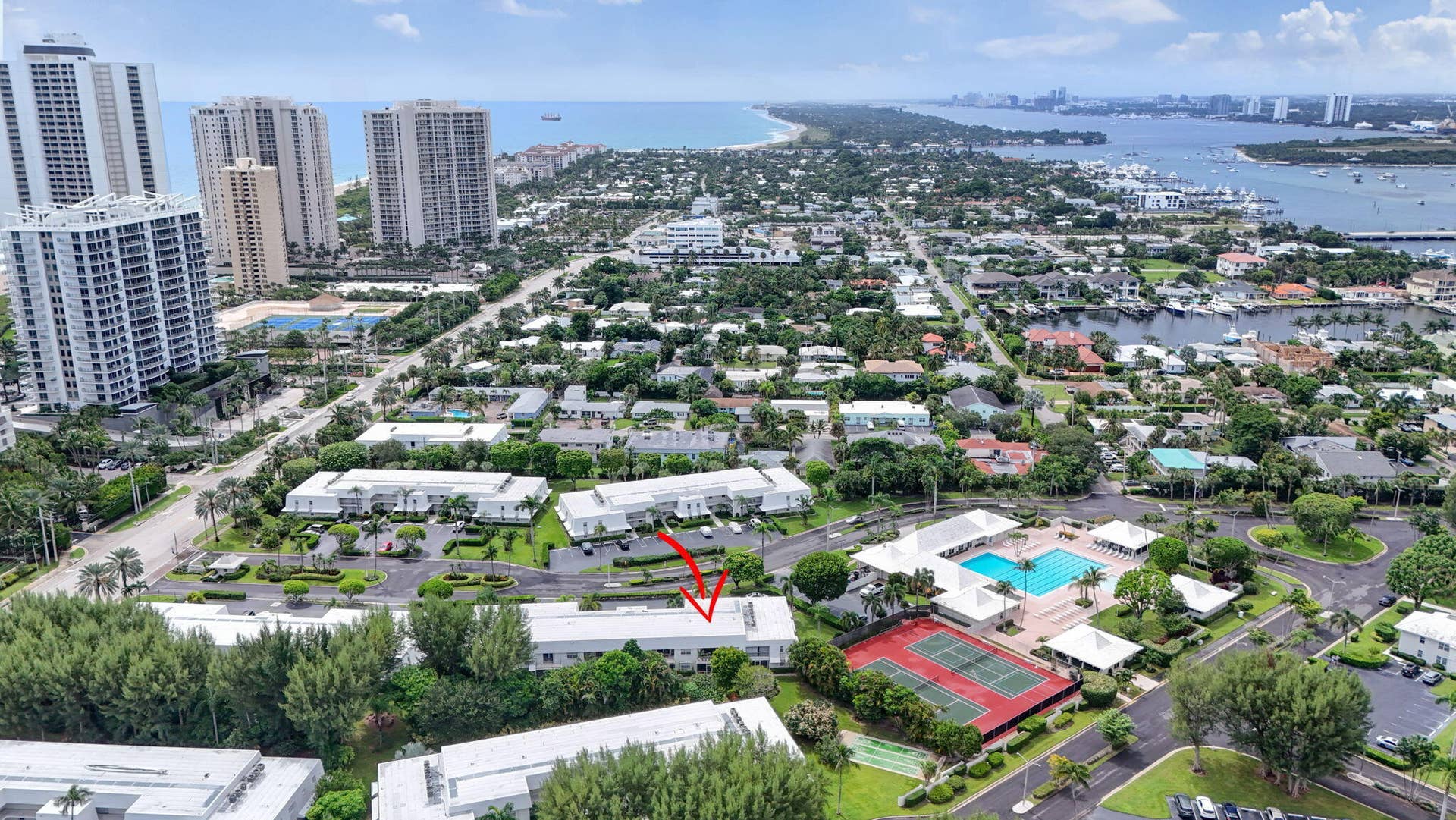 1251 Sugar Sands Boulevard, #124, Singer Island, FL 33404 Aerial Location View Southern Island Vie