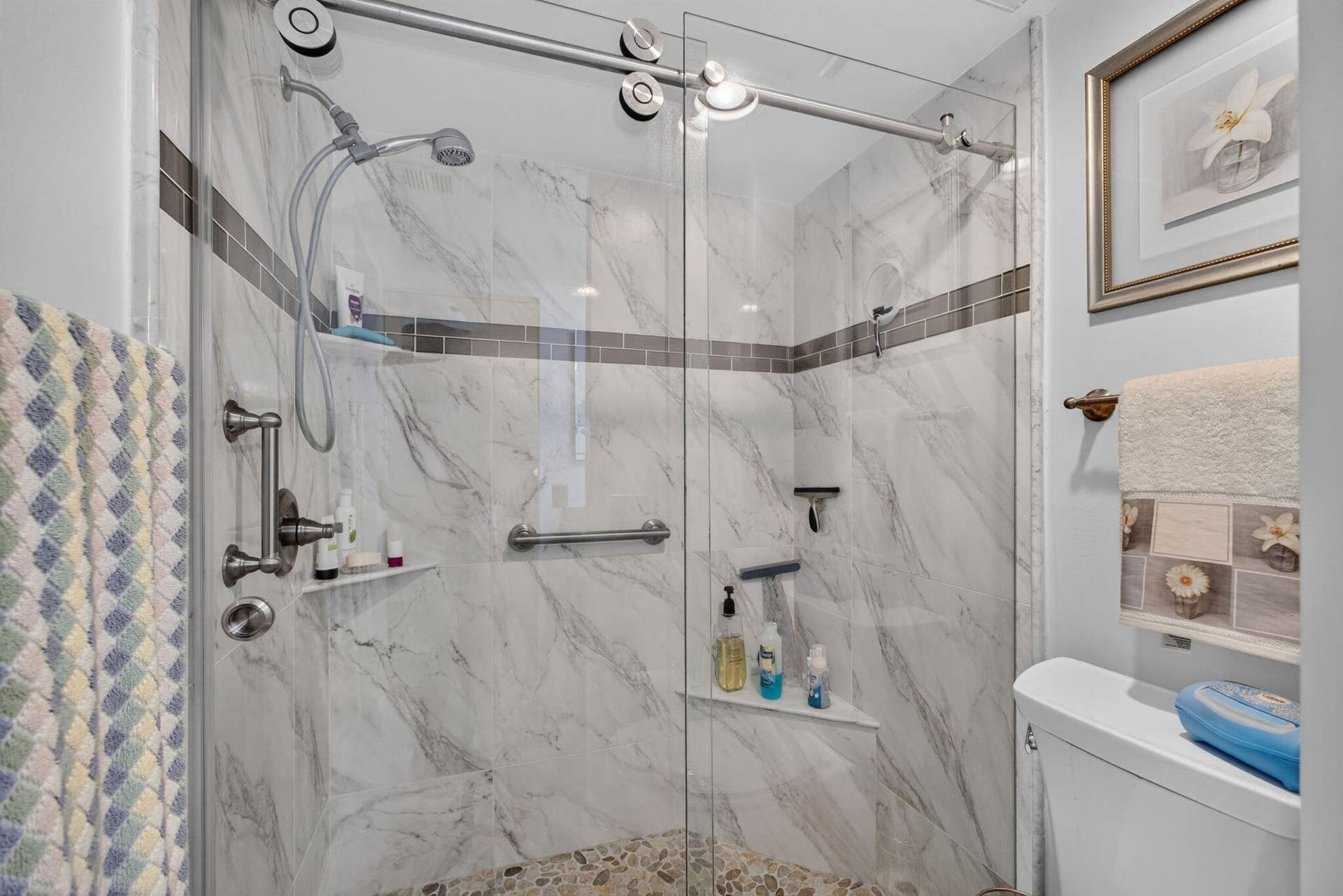 1251 Sugar Sands Boulevard, #124, Singer Island, FL 33404 Main Bath Shower 2