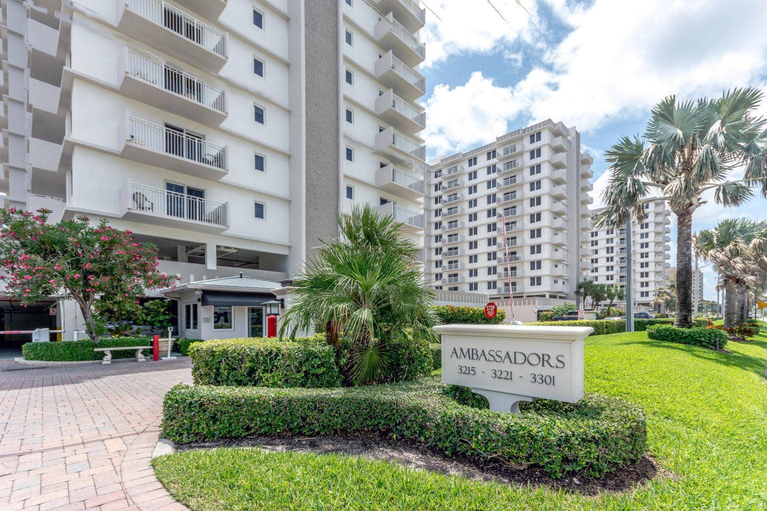 3221 S Ocean Boulevard, #704, Highland Beach, FL 33487 Ambassador Entrance