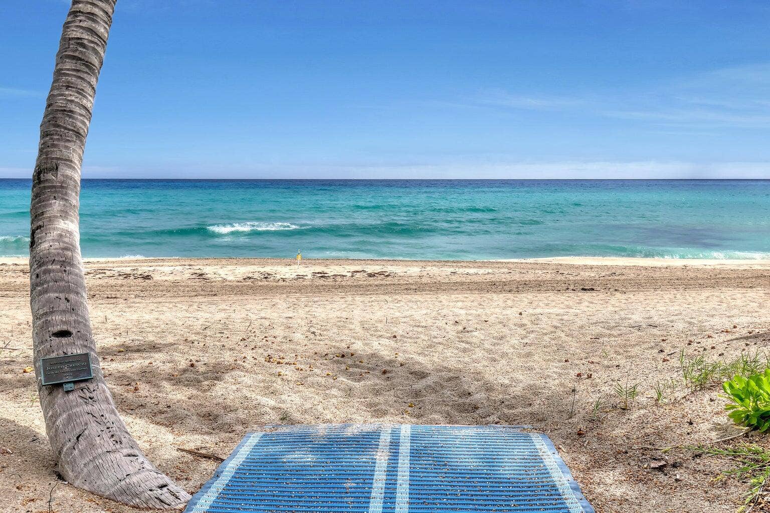3221 S Ocean Boulevard, #704, Highland Beach, FL 33487 Beautiful beach