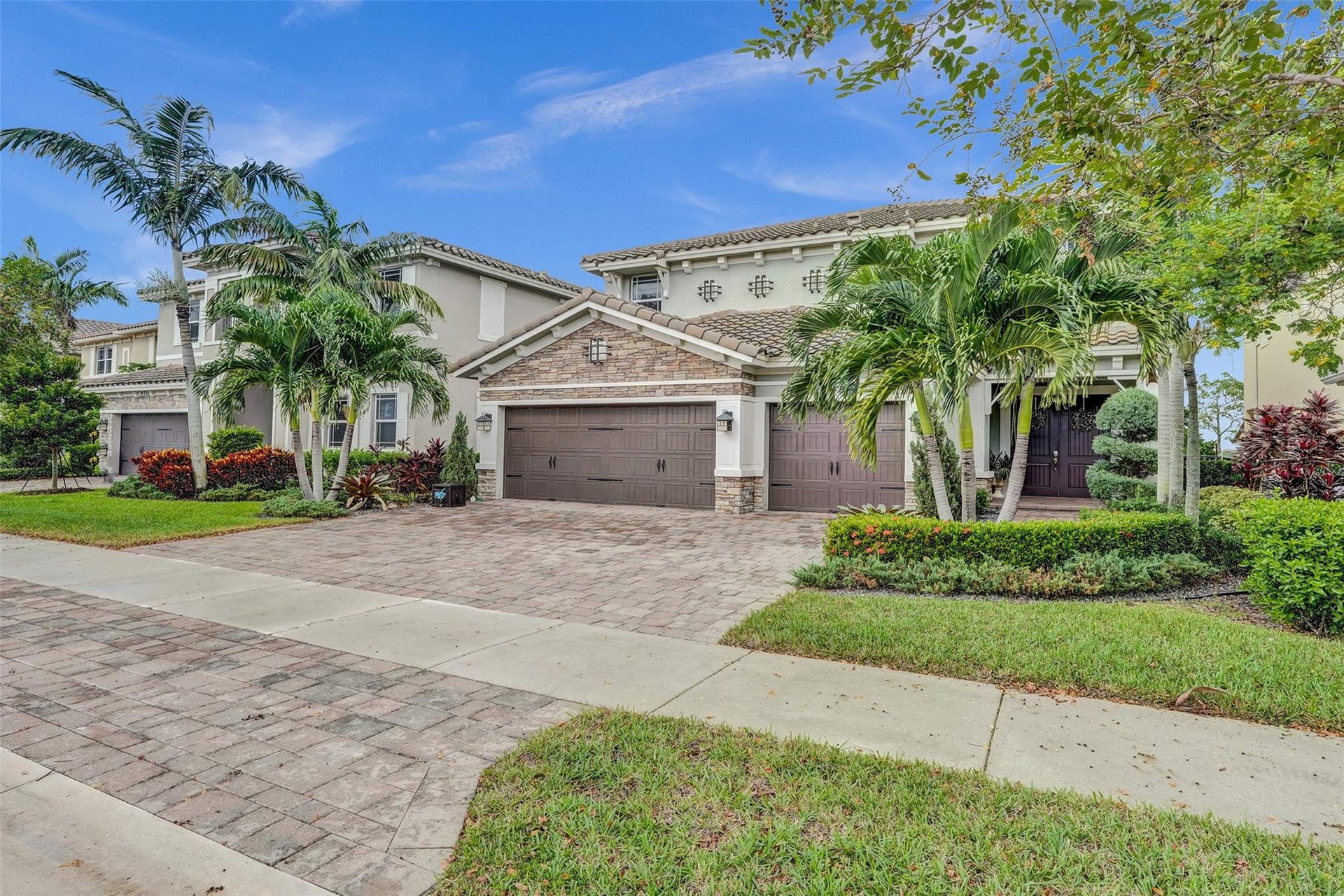 9749 Blue Isle, #BAY, Parkland, FL 33076 Paver driveway and walkway