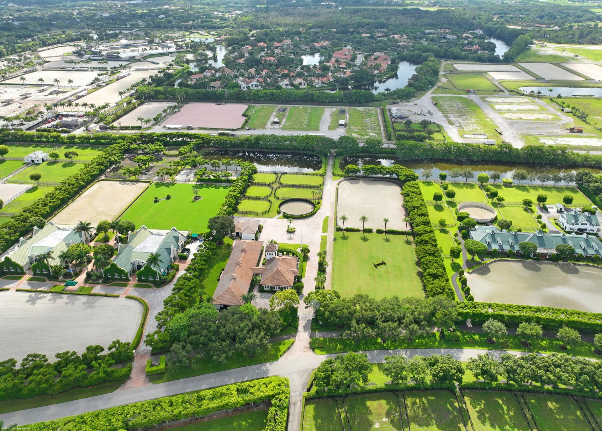 3382 Grand Prix Farms Drive N, Wellington, FL 33414 Aerial