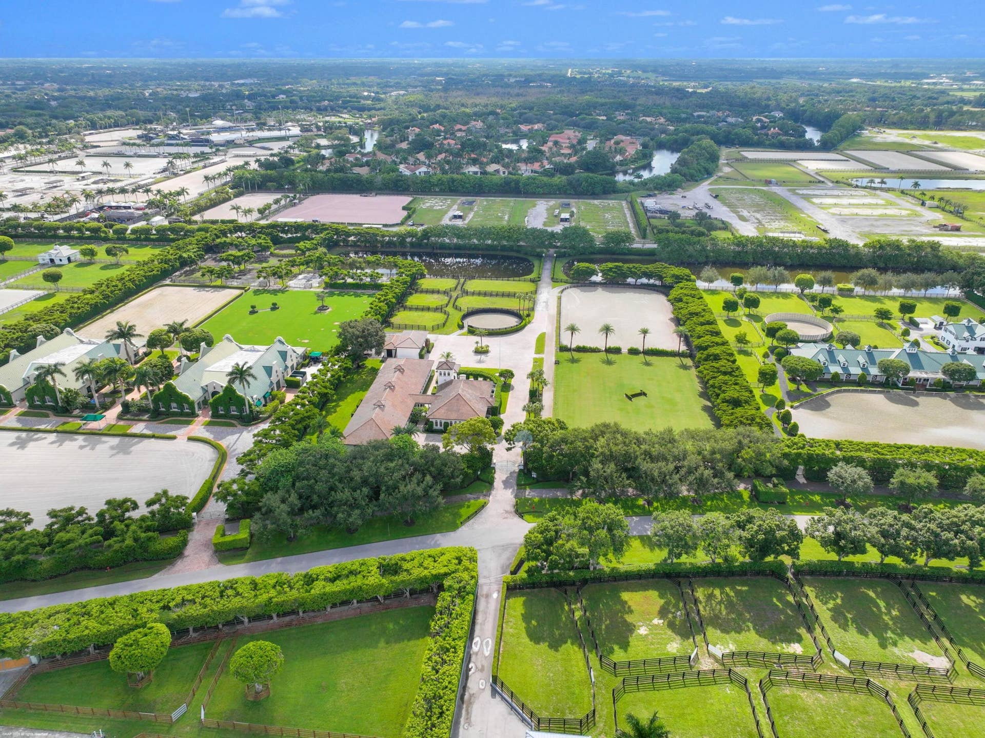 3382 Grand Prix Farms Drive N, Wellington, FL 33414 Aerial