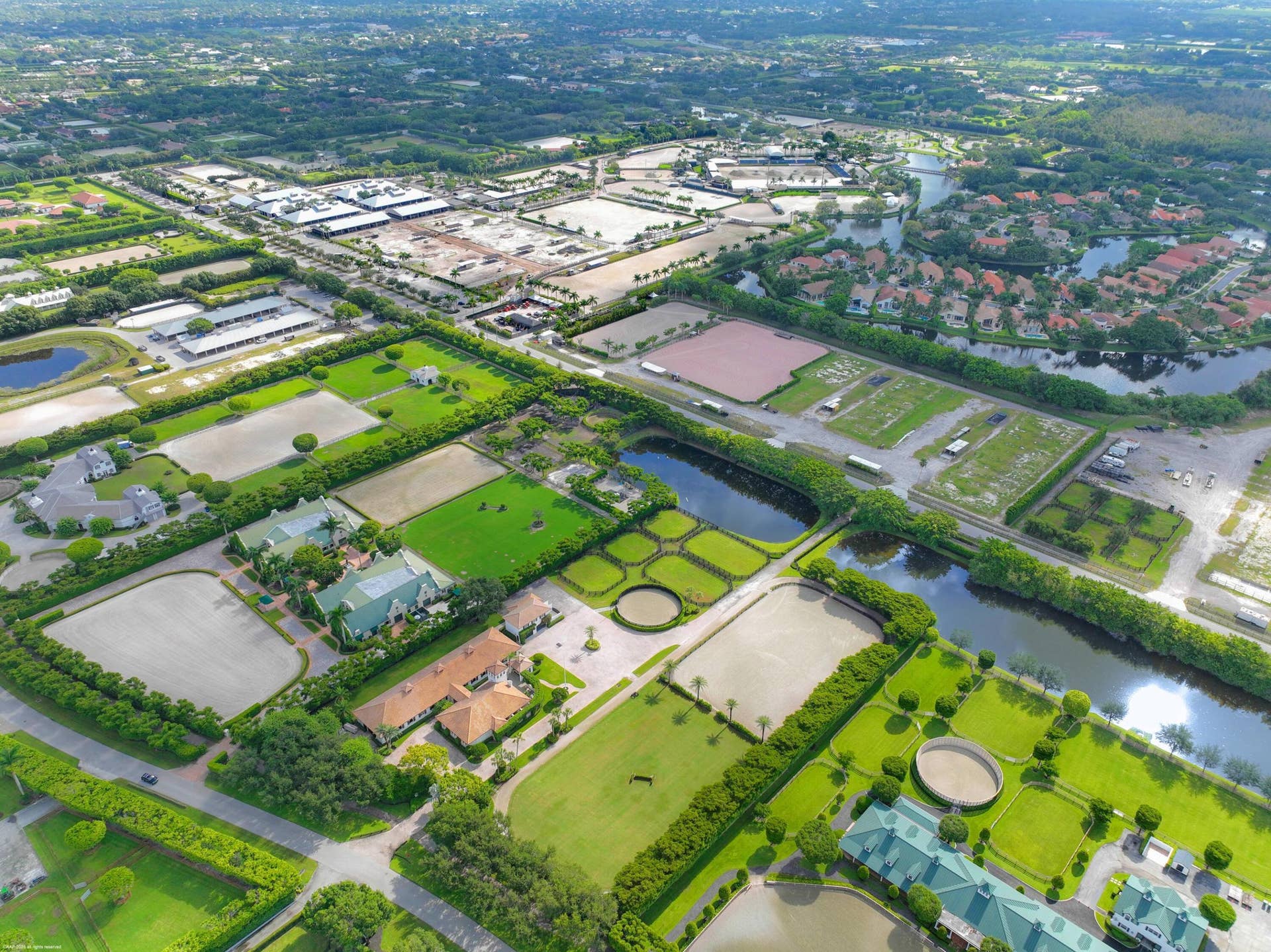 3382 Grand Prix Farms Drive N, Wellington, FL 33414 Aerial
