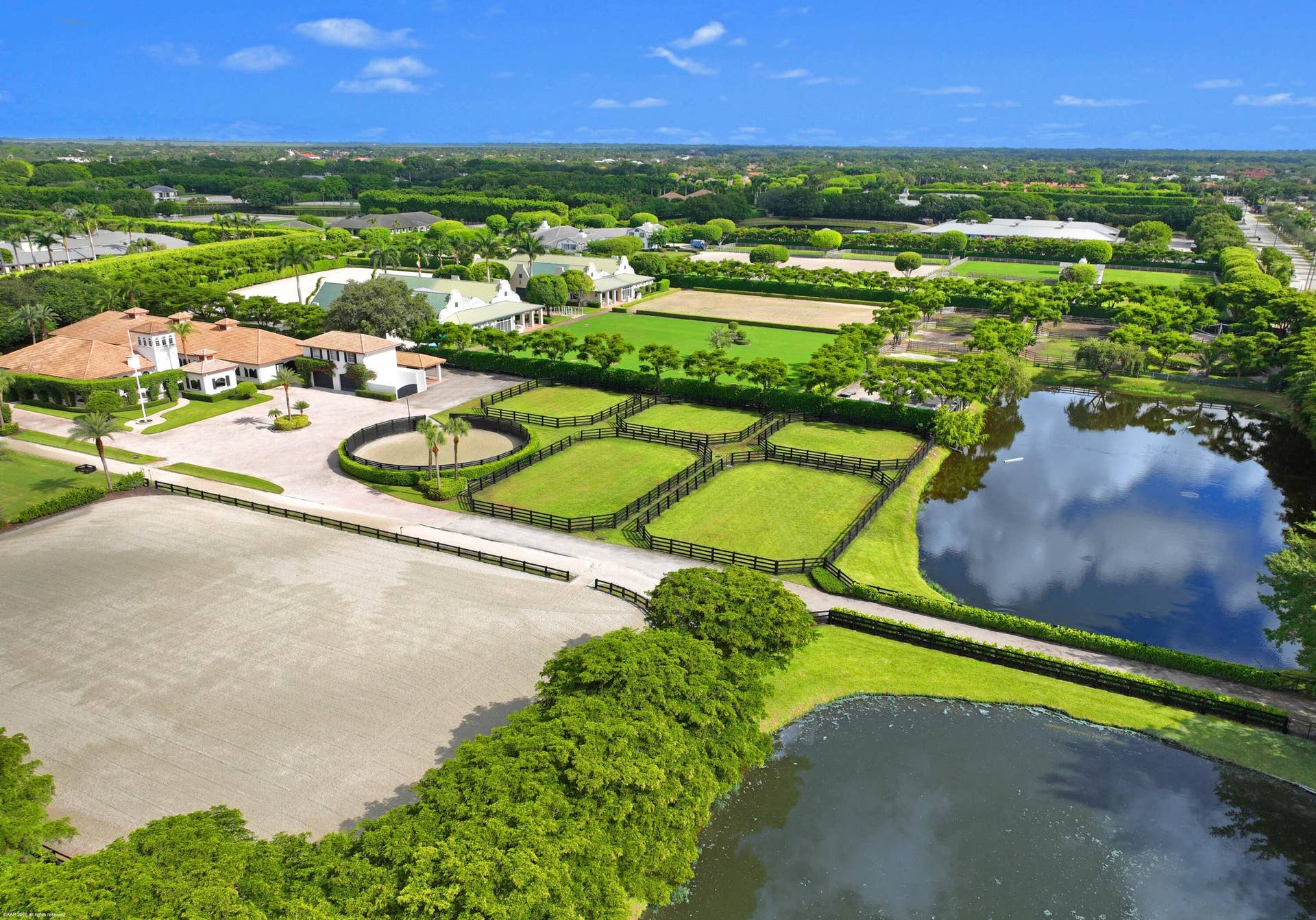 3382 Grand Prix Farms Drive N, Wellington, FL 33414 Aerial