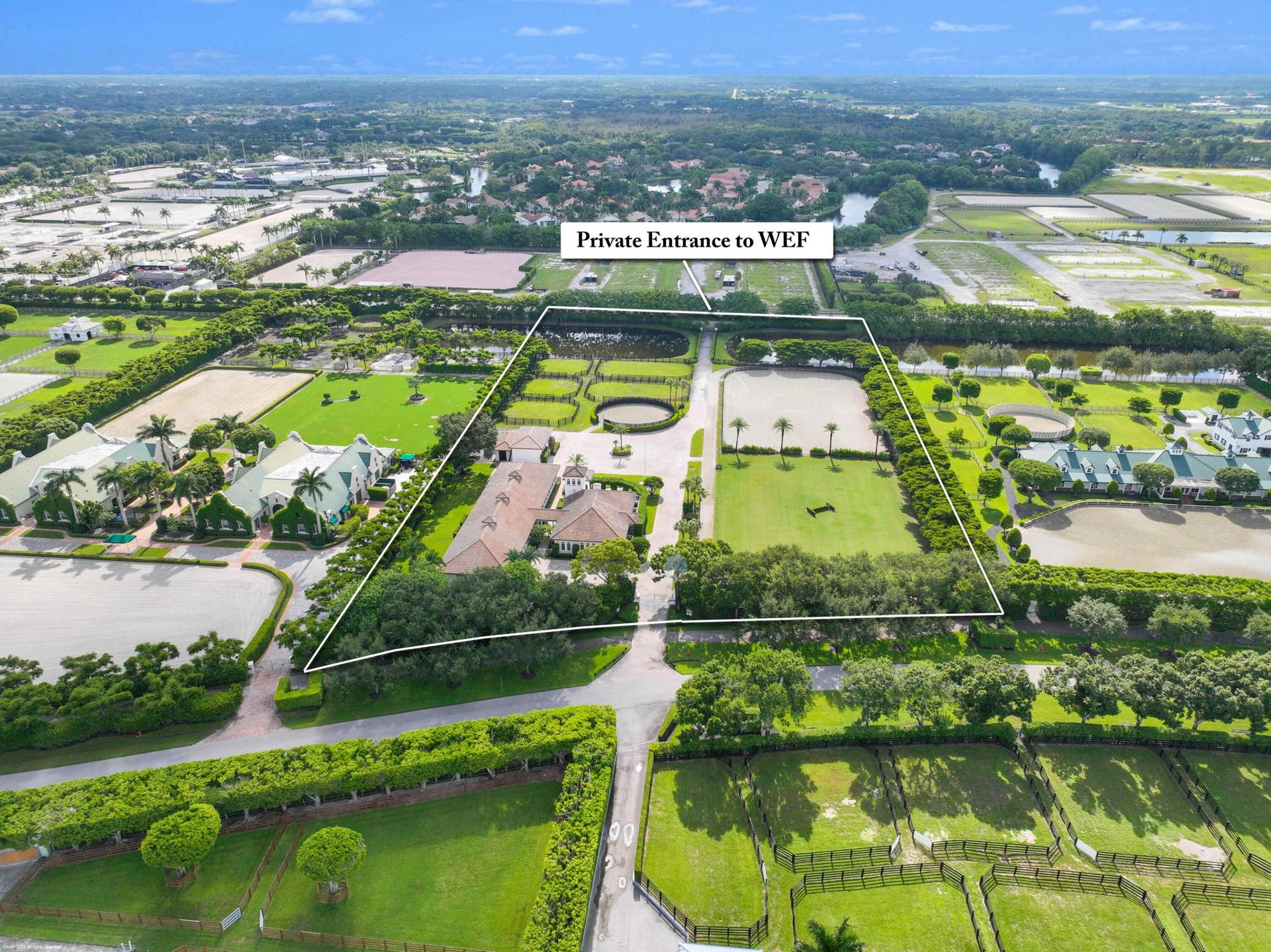 3382 Grand Prix Farms Drive N, Wellington, FL 33414 Aerial