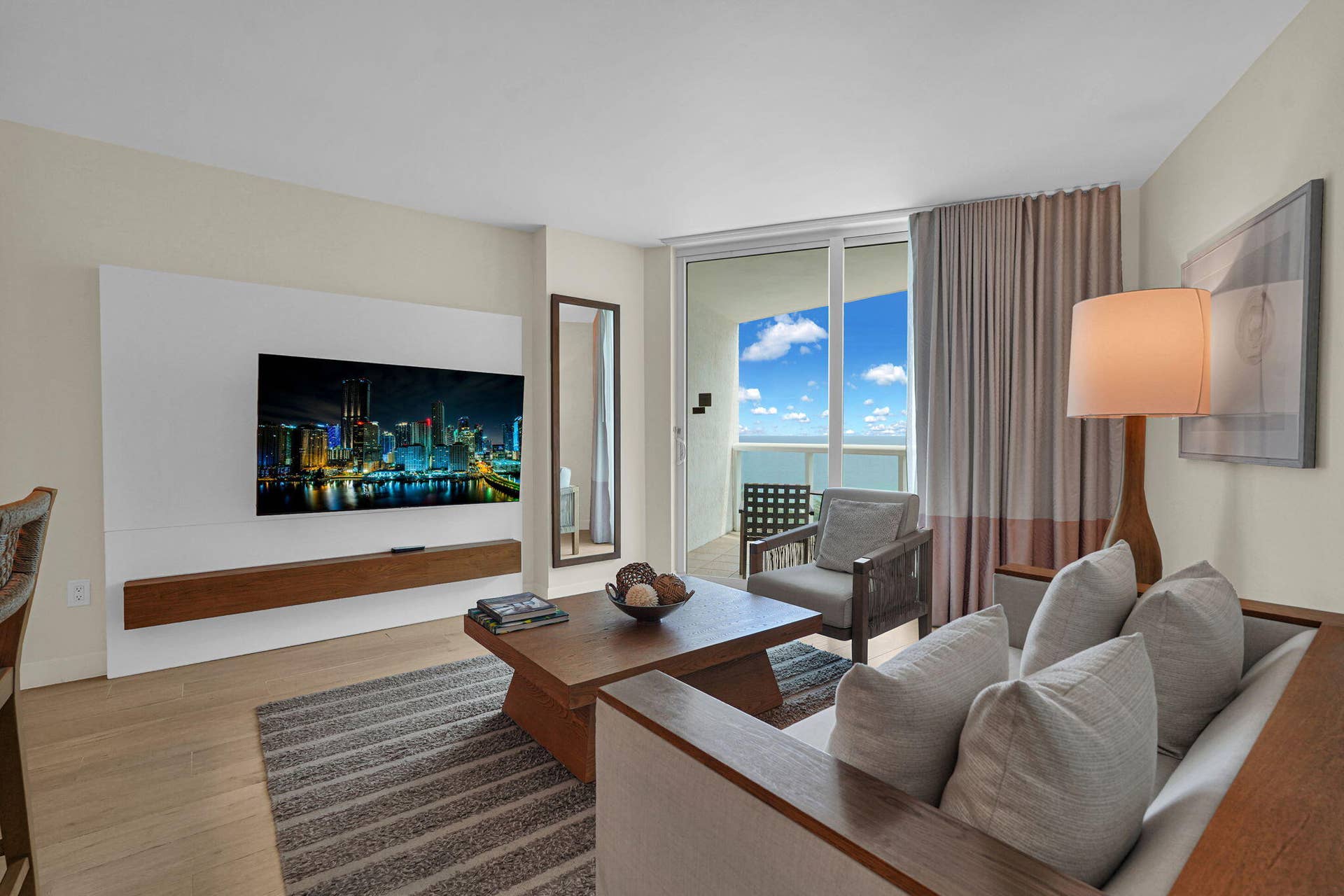 505 N FORT LAUDERDALE BEACH Boulevard, #1105, Fort Lauderdale, FL 33304 Living area with a view