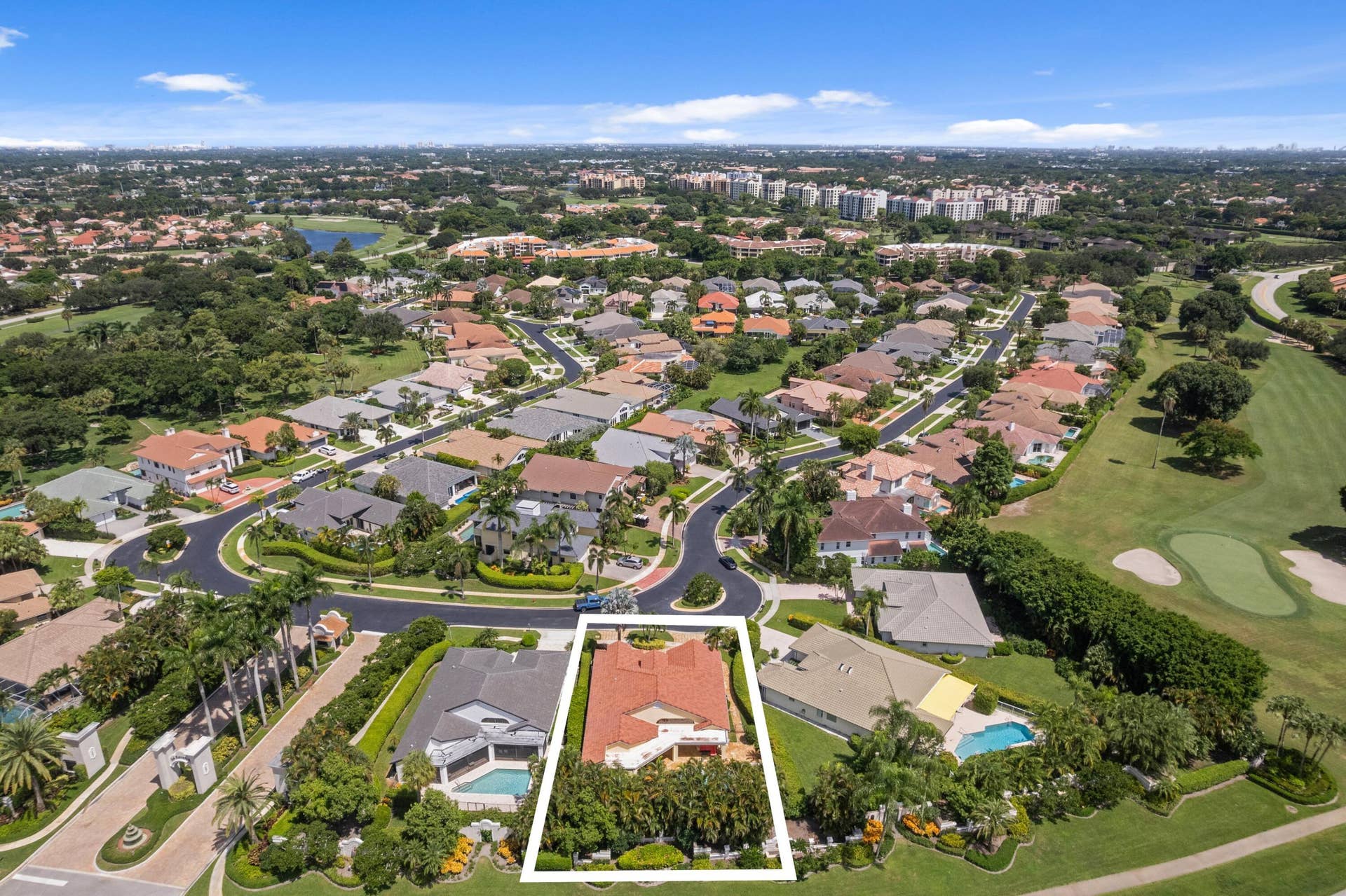 7795 LA CORNICHE Circle, Boca Raton, FL 33433 Aerial
