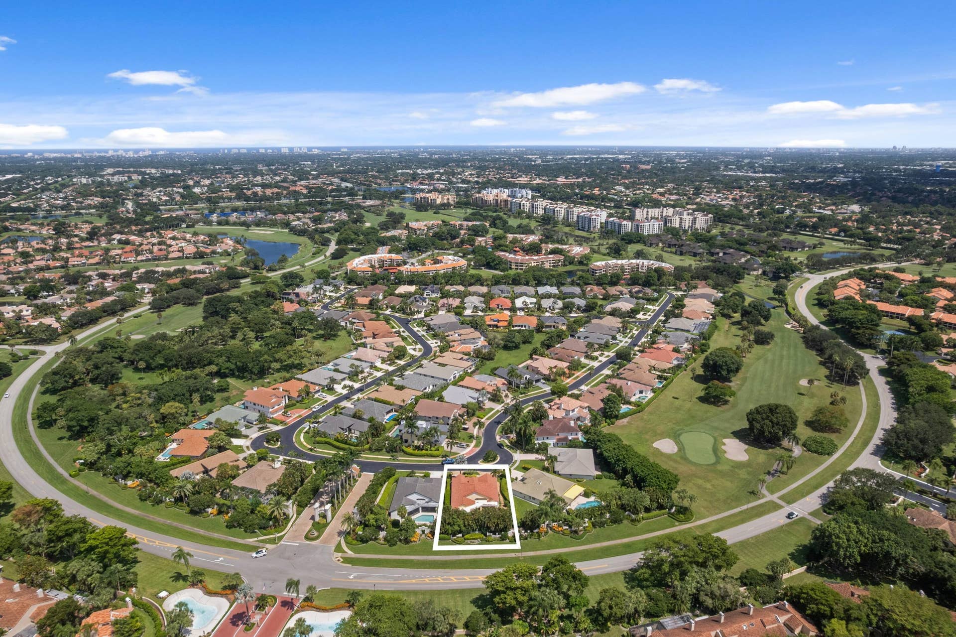 7795 LA CORNICHE Circle, Boca Raton, FL 33433 Aerial