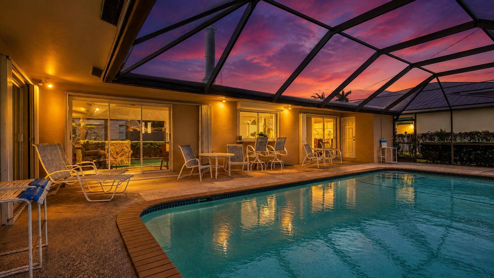 Screen Enclosed Pool